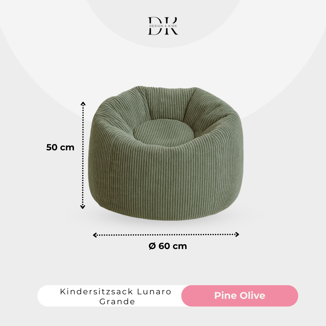 Design4Kids Kindersitzsack Lunaro Grande