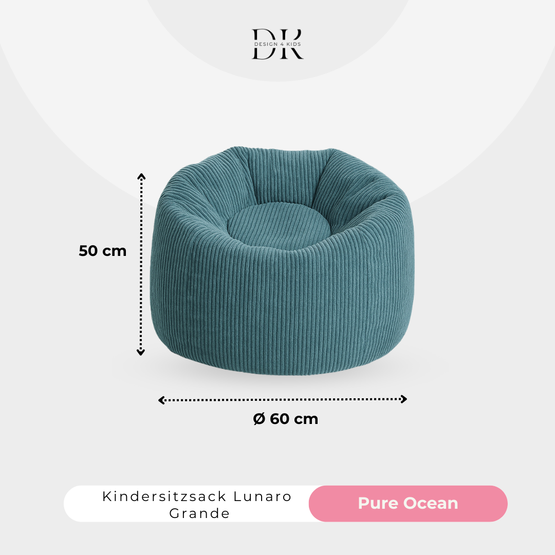 Design4Kids Kindersitzsack Lunaro Grande