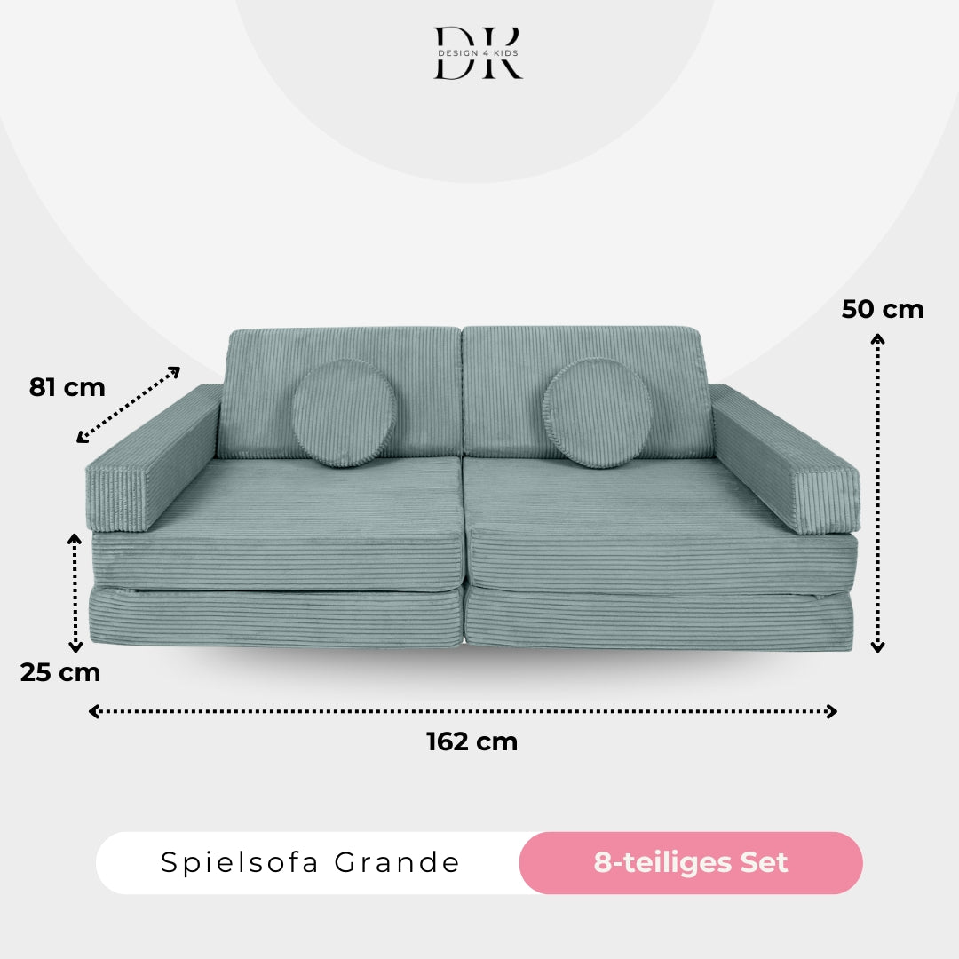 Design4Kids Spielsofa Cord Grande