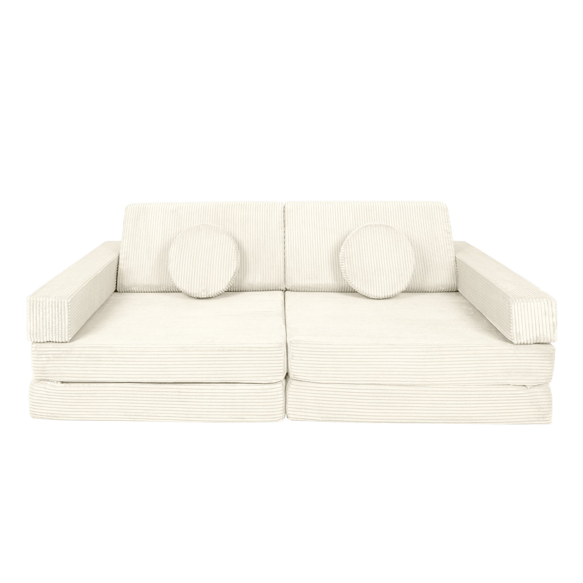 Design4Kids XXL Spielsofa Cord Grande - vanilla beige