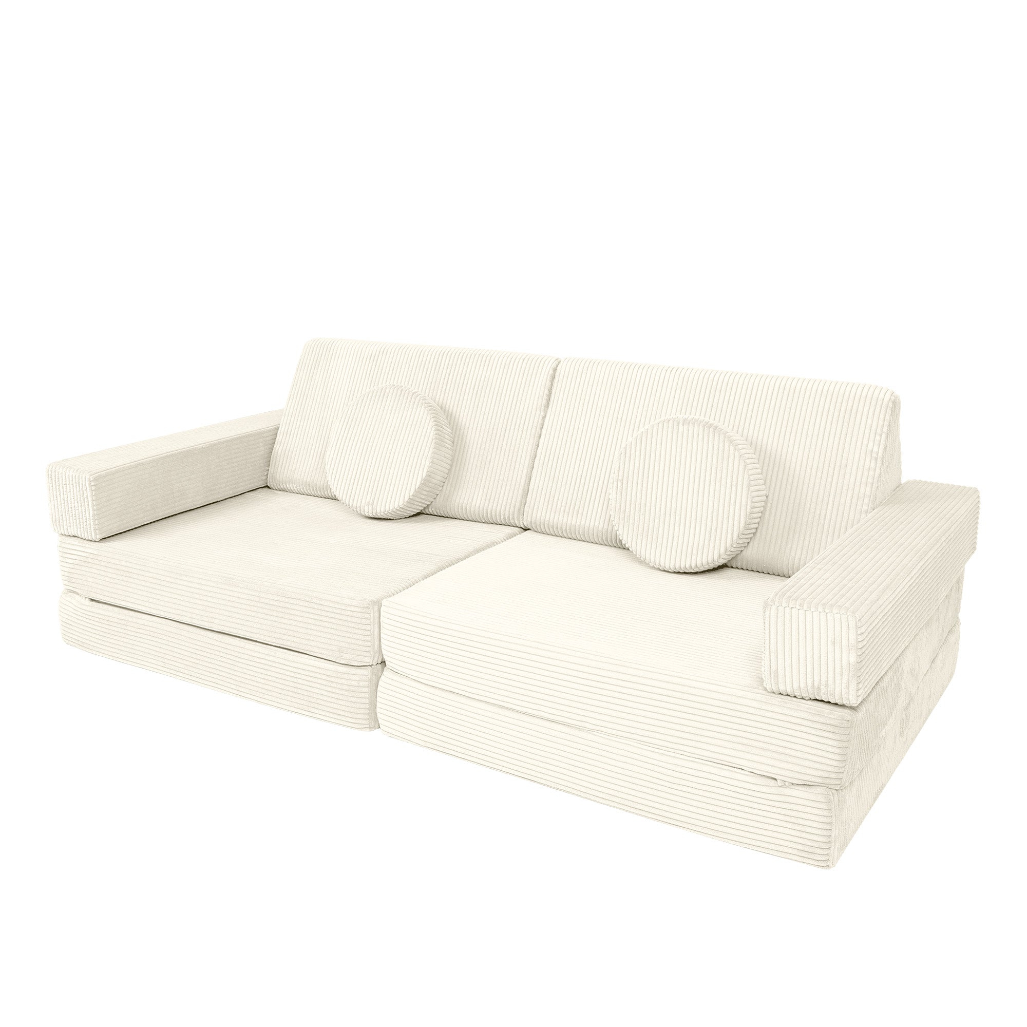 Design4Kids XXL Spielsofa Cord Grande - vanilla beige