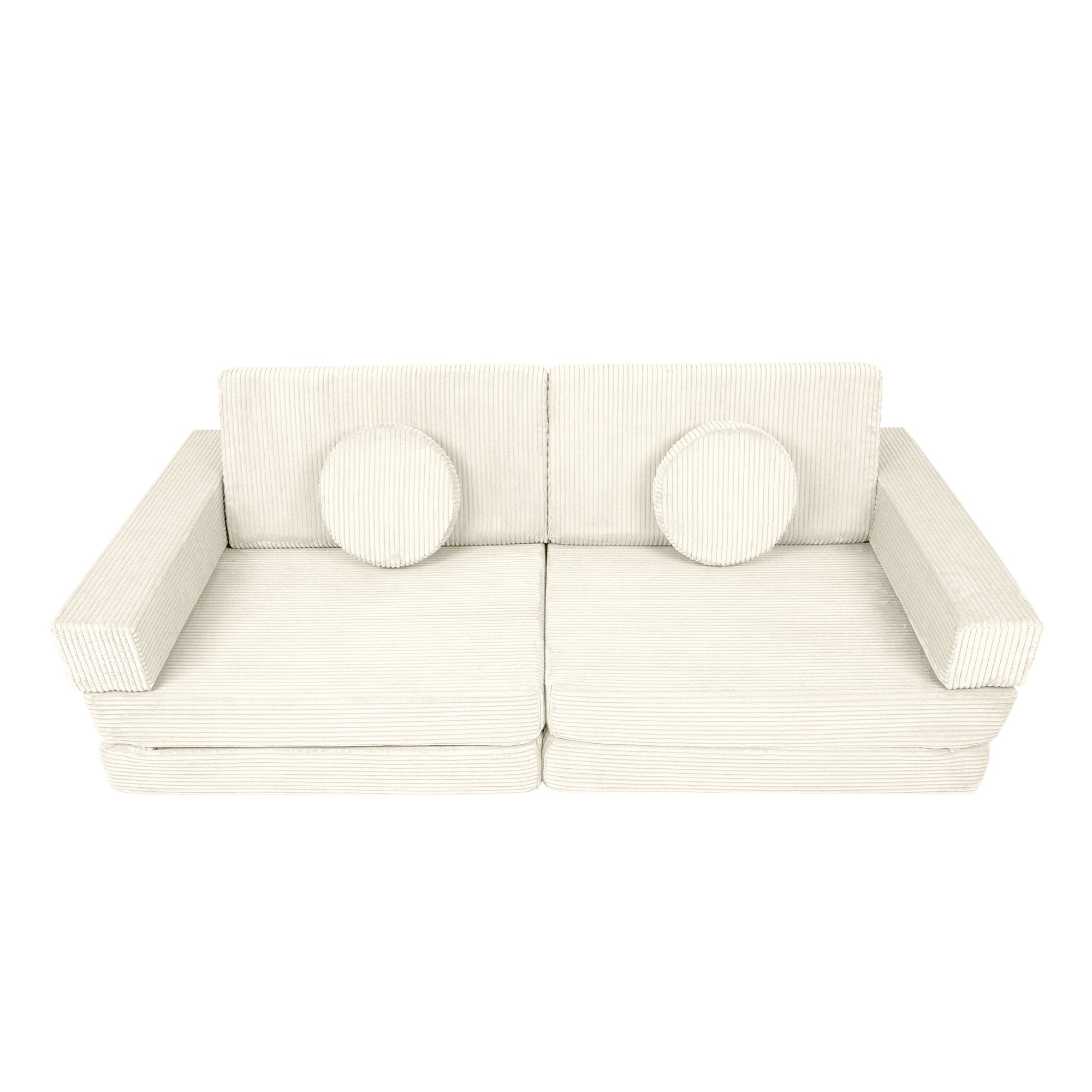 Design4Kids XXL Spielsofa Cord Grande - vanilla beige