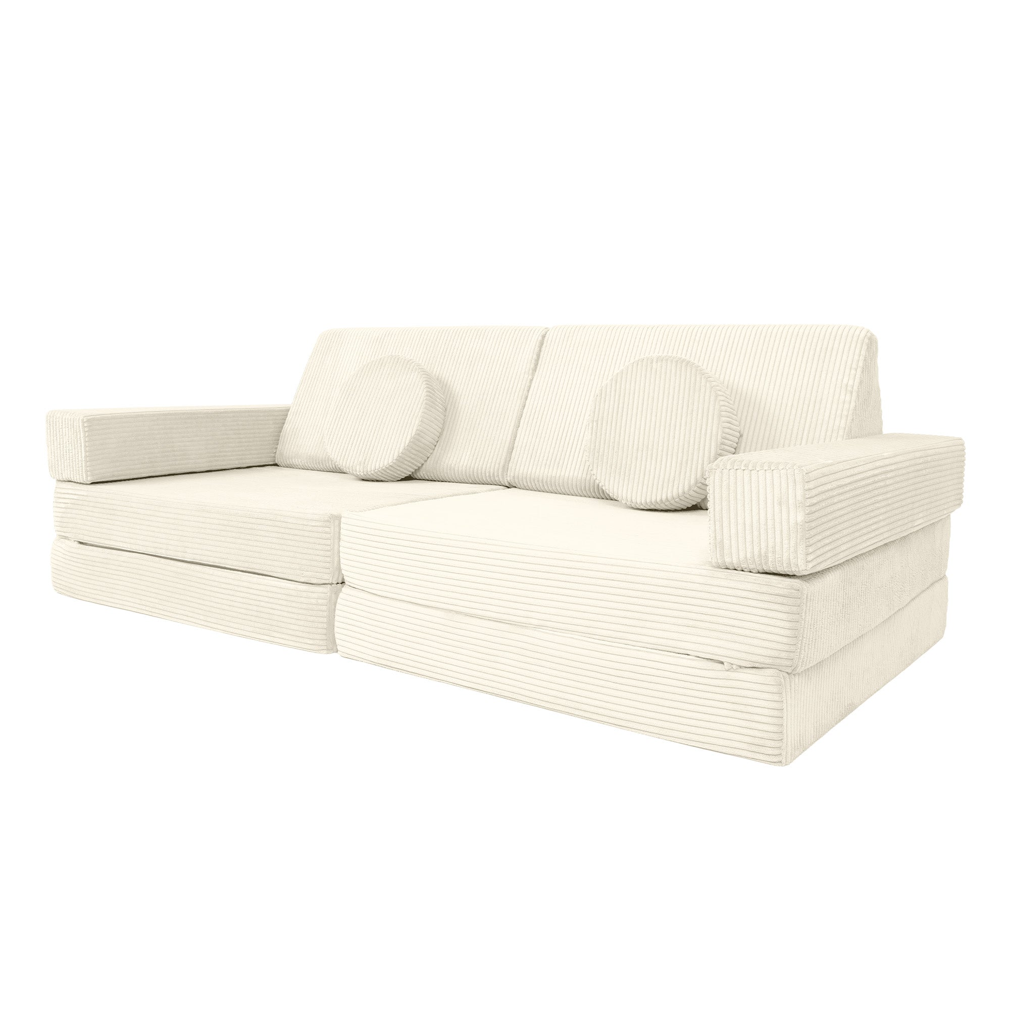 Design4Kids XXL Spielsofa Cord Grande - vanilla beige