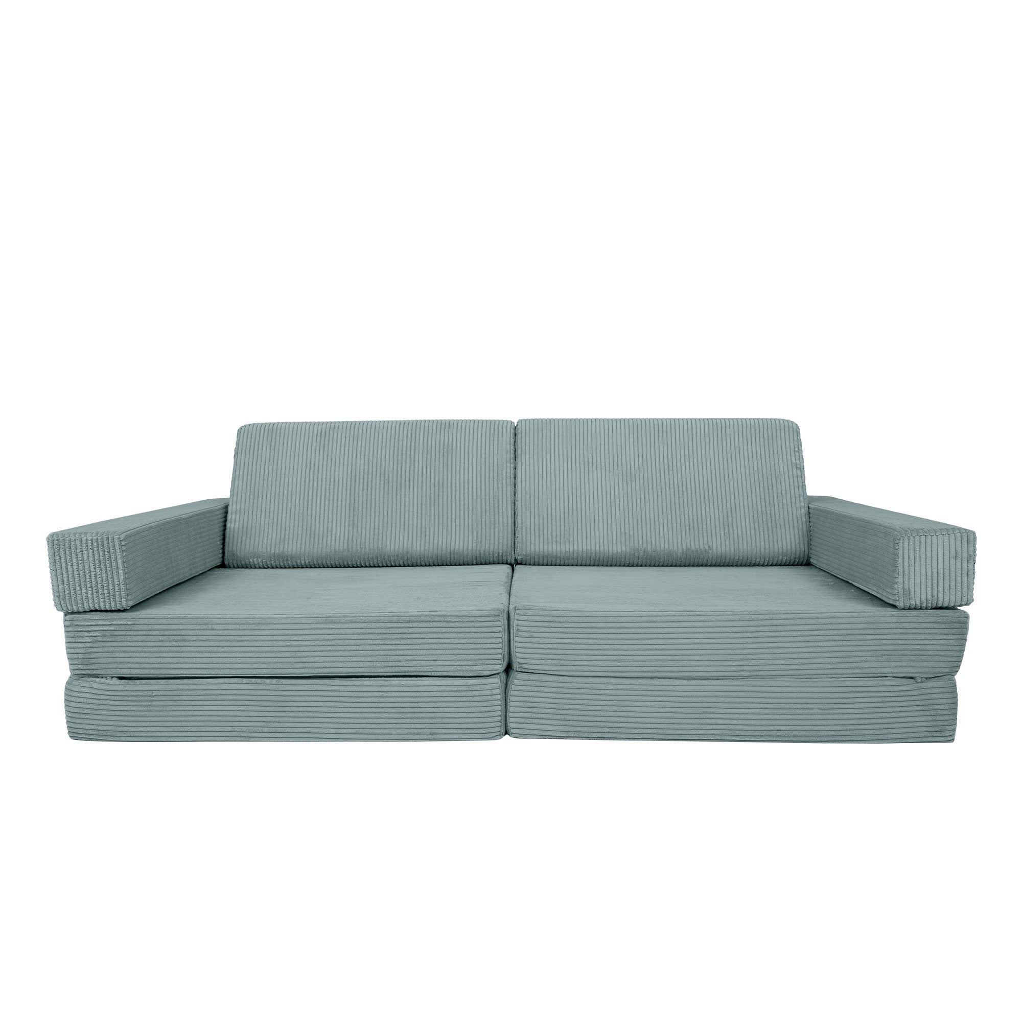 Design4Kids XXL Spielsofa Cord Grande - cozy mint