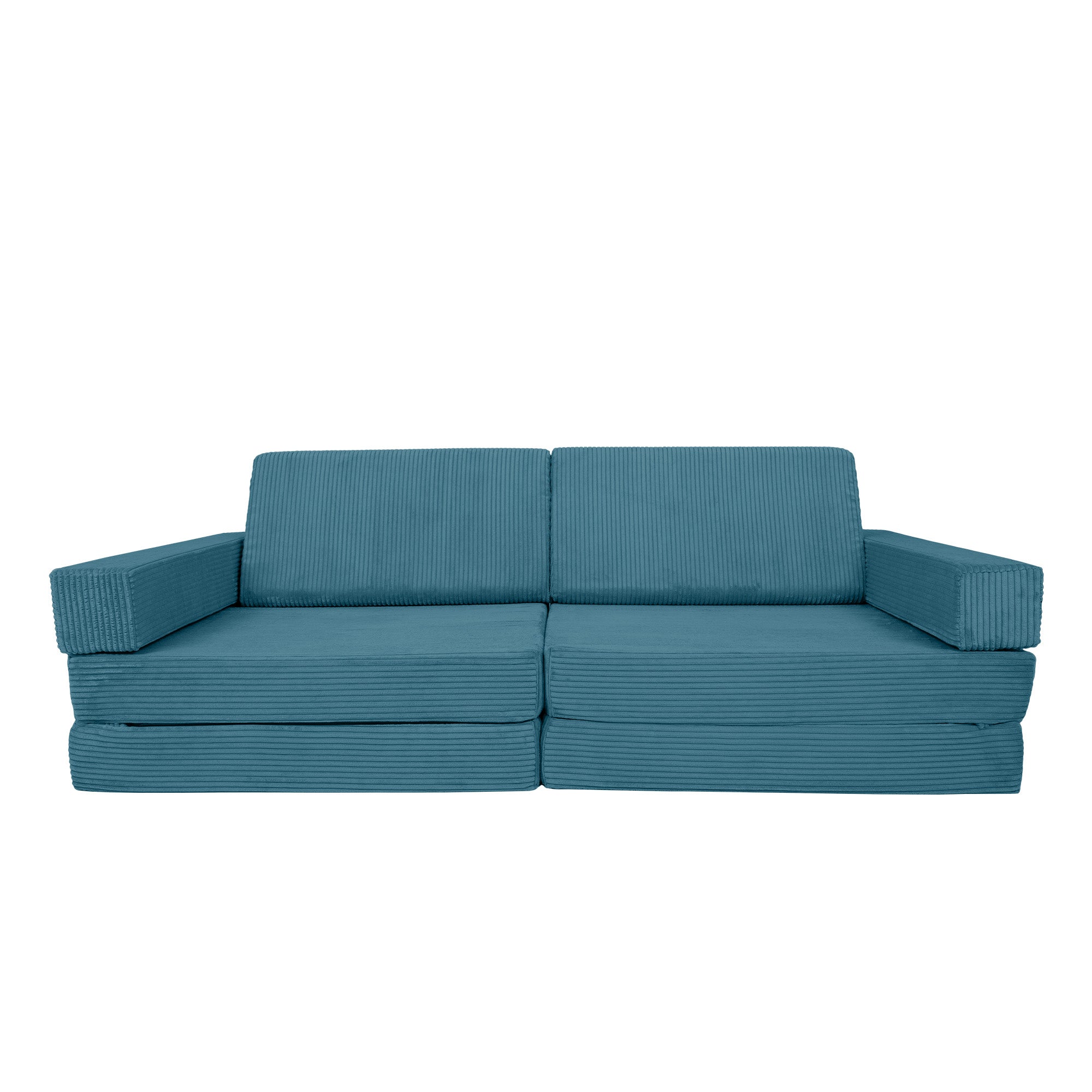 Design4Kids XXL Spielsofa Cord Grande - pure ocean