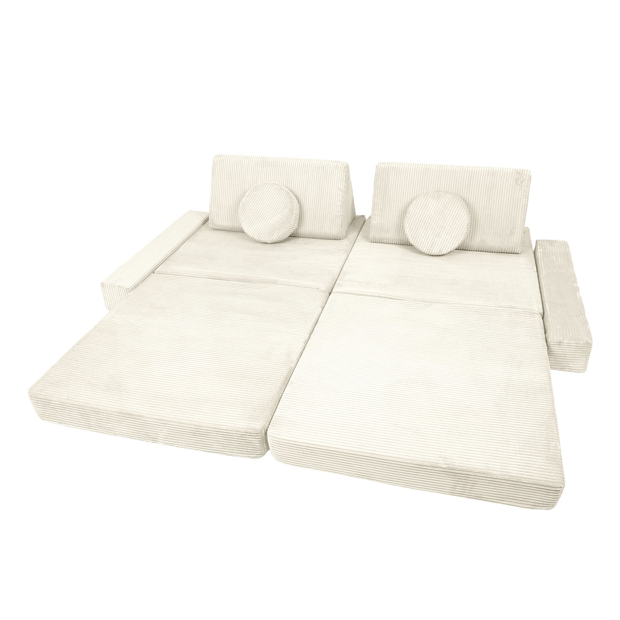 Design4Kids XXL Spielsofa Cord Grande - vanilla beige