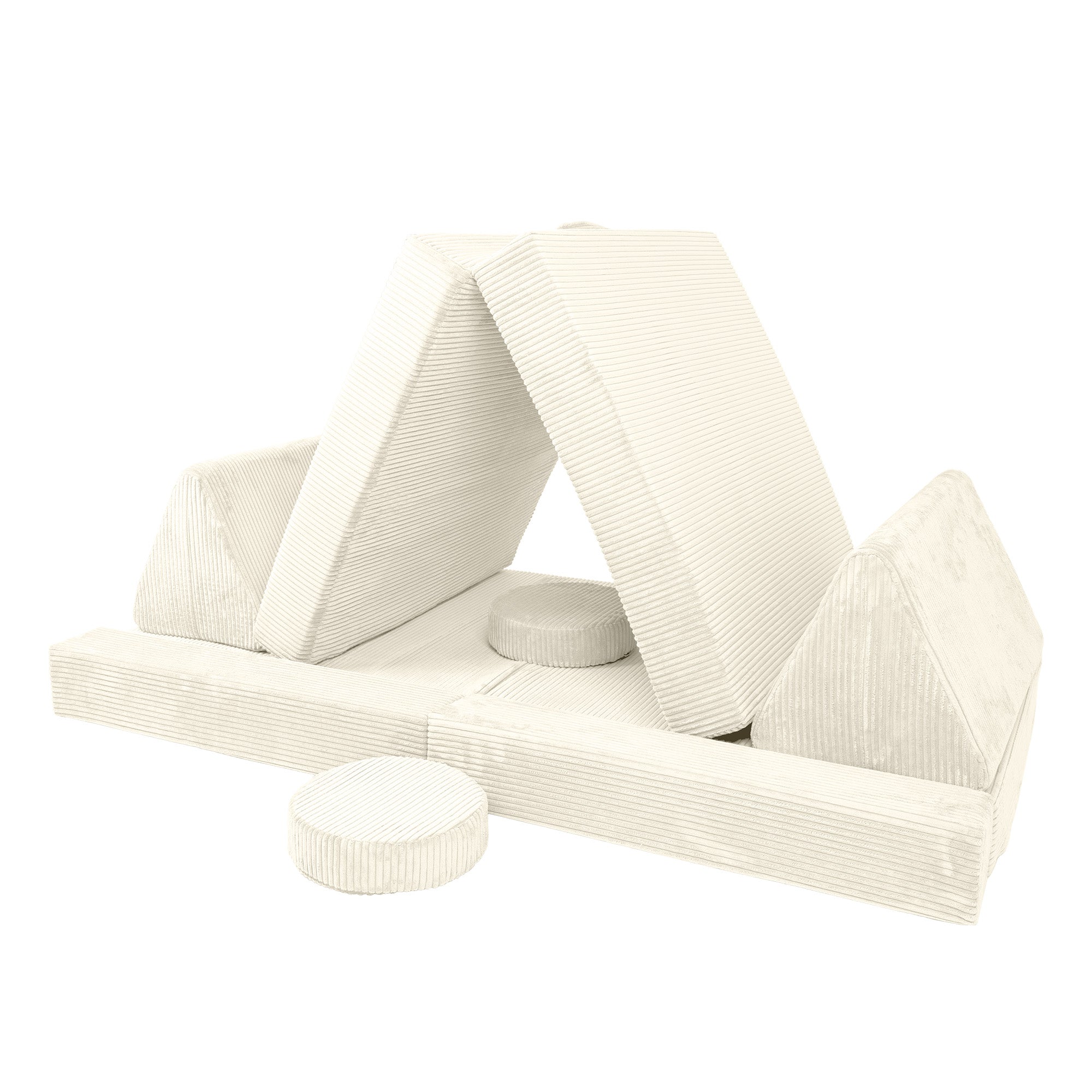 Design4Kids XXL Spielsofa Cord Grande - vanilla beige