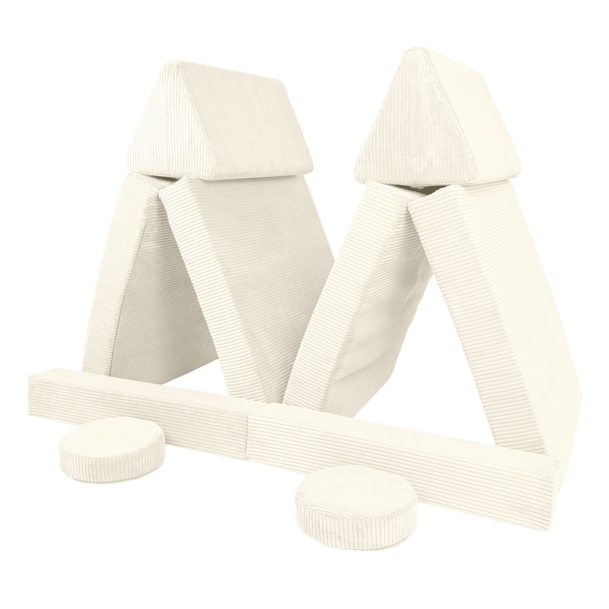 Design4Kids XXL Spielsofa Cord Grande - vanilla beige