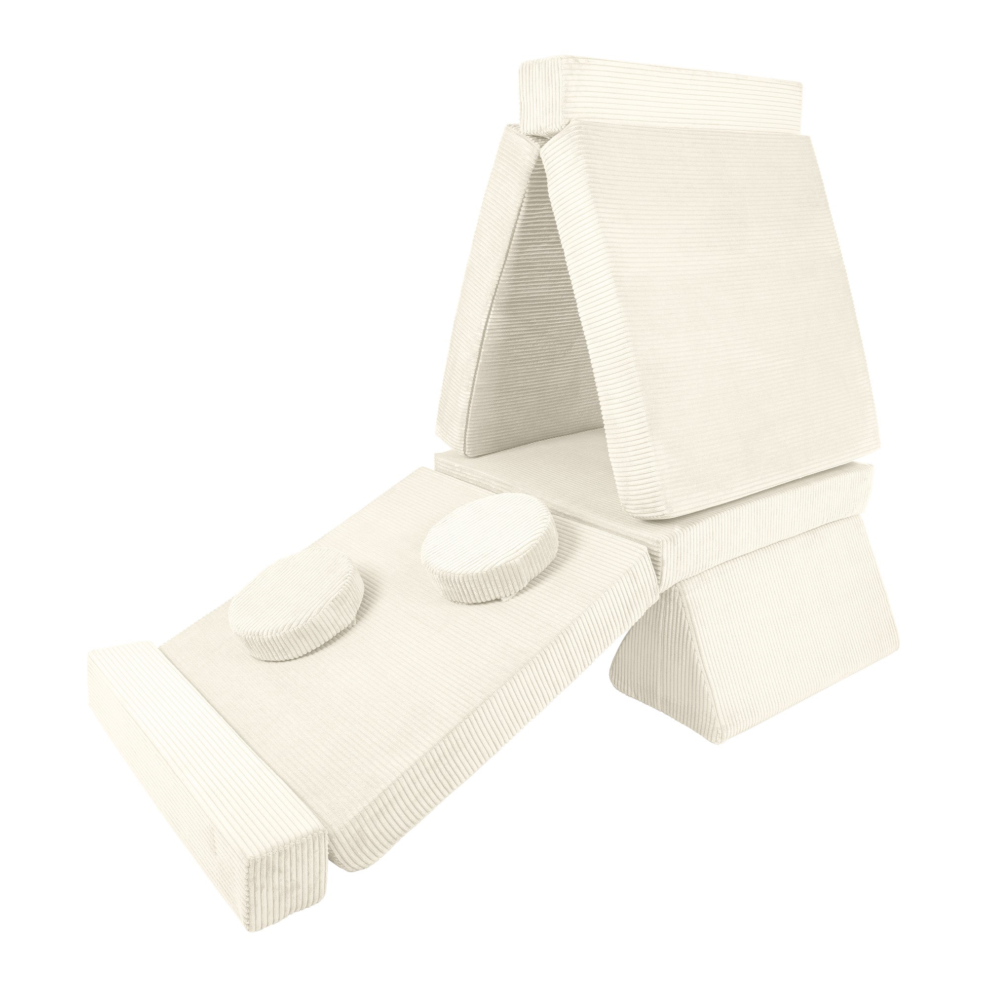 Design4Kids XXL Spielsofa Cord Grande - vanilla beige