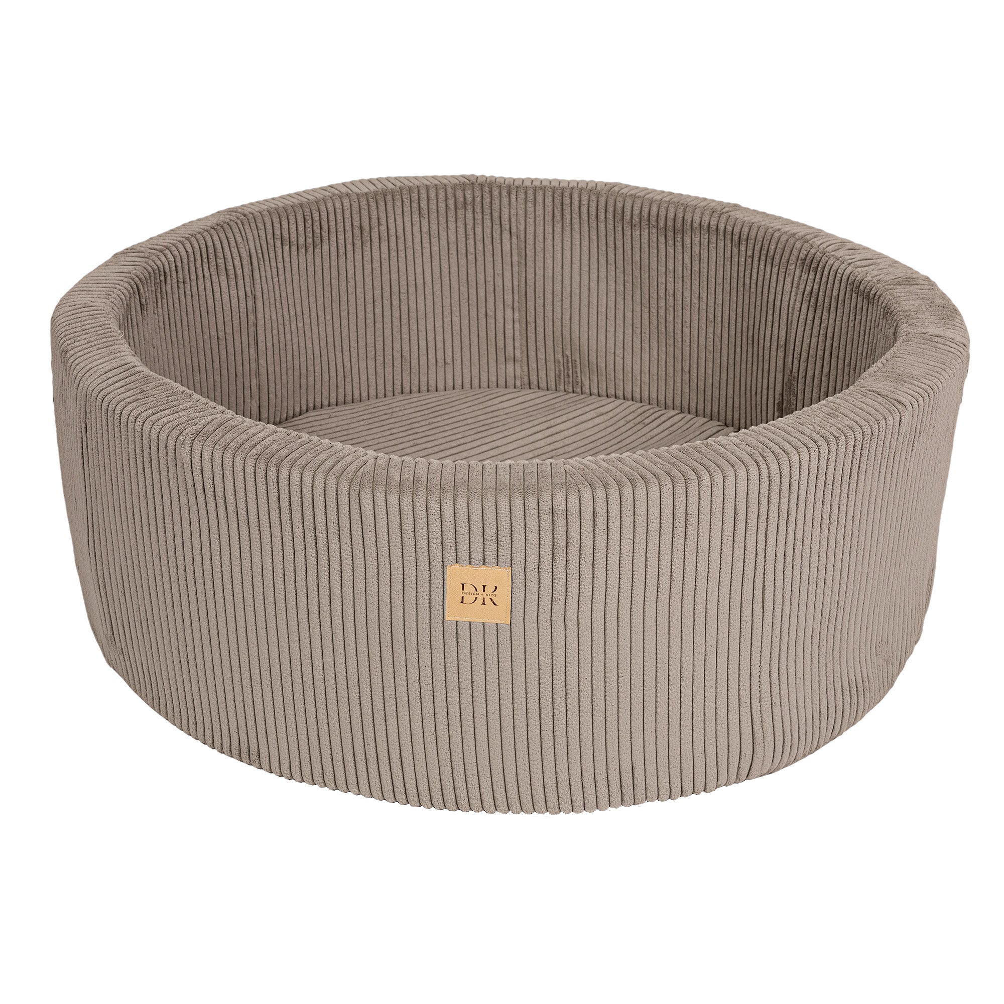 Design4Kids Schaumspielset Jewel Cord mit Bällebad und 200 Bälle - hazelnut taupe