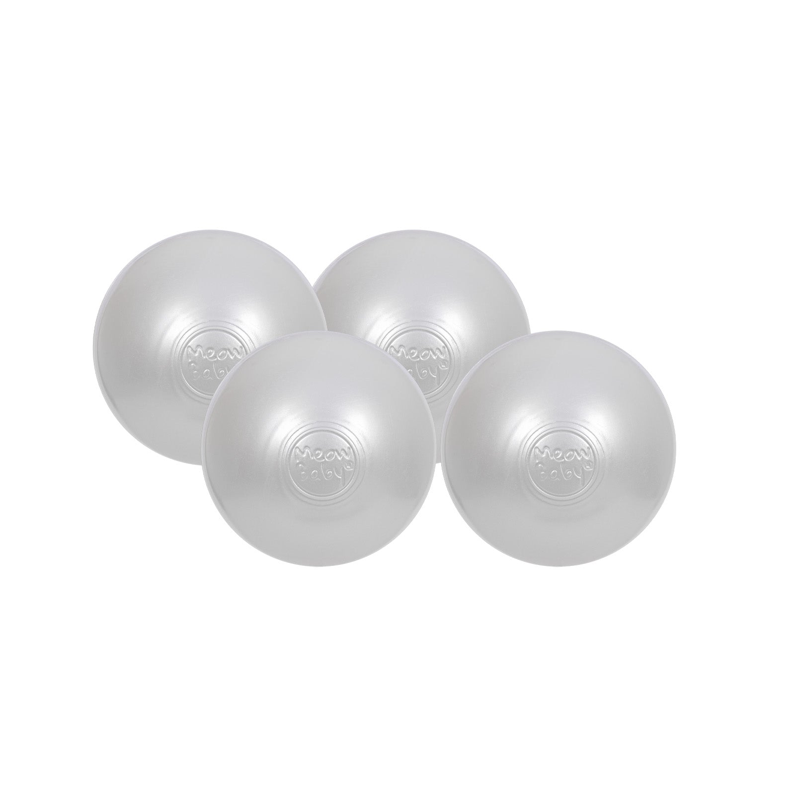 Design4Kids Ballset für Bällebad, 7cm, 50 Stck: Pearl