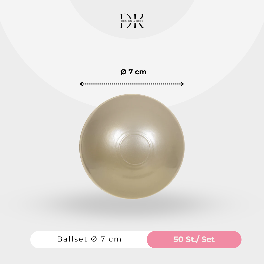 Design4Kids Schaumspielset Jewel Cord mit Bällebad, 200 Bälle - eigene Farbauswahl