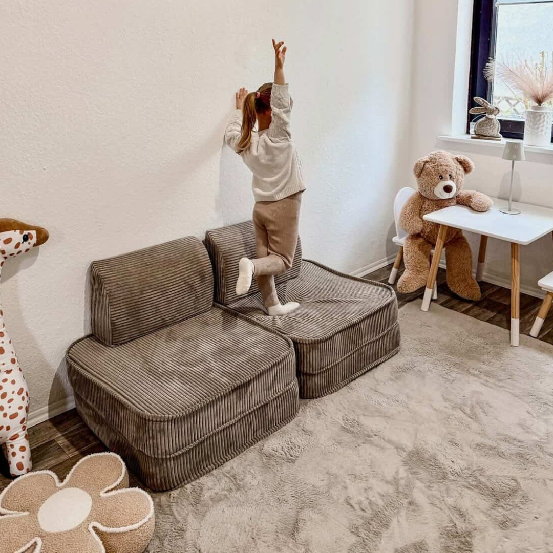 Design4Kids Mini Spielsofa Jewel Cord Basic