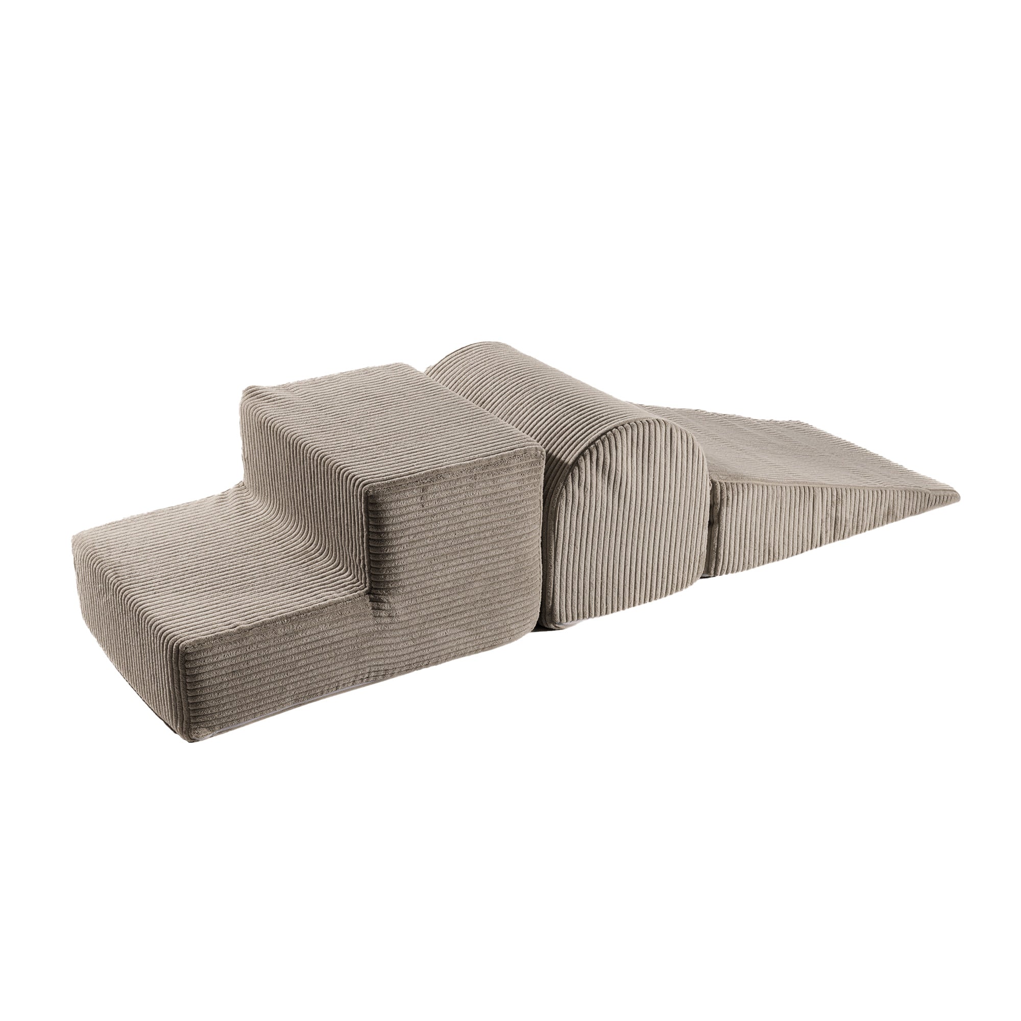 Design4Kids Schaumspielset Jewel Cord mit 3 Elementen - hazelnut taupe