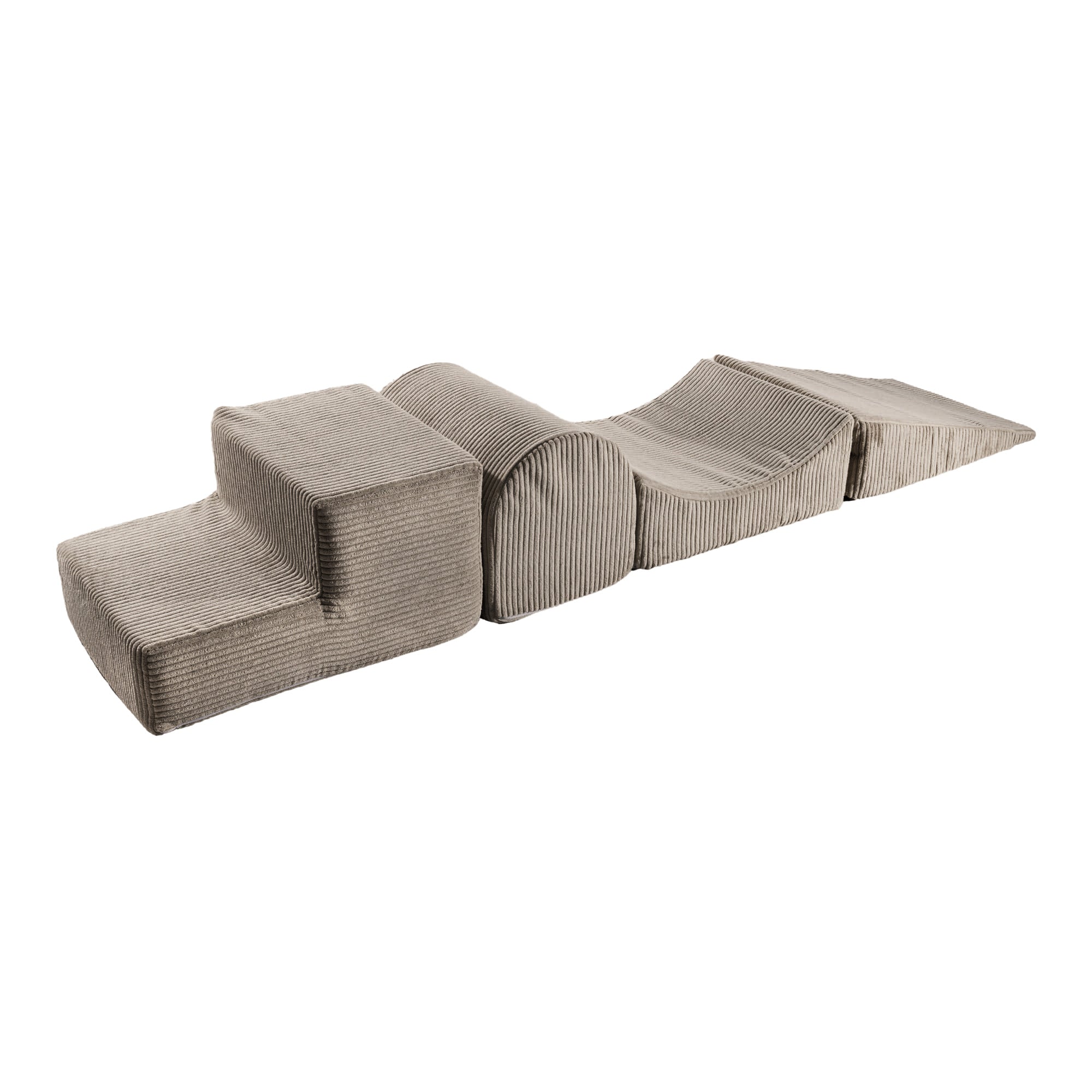 Design4Kids Schaumspielset Jewel Cord mit 4 Elementen - hazelnut taupe