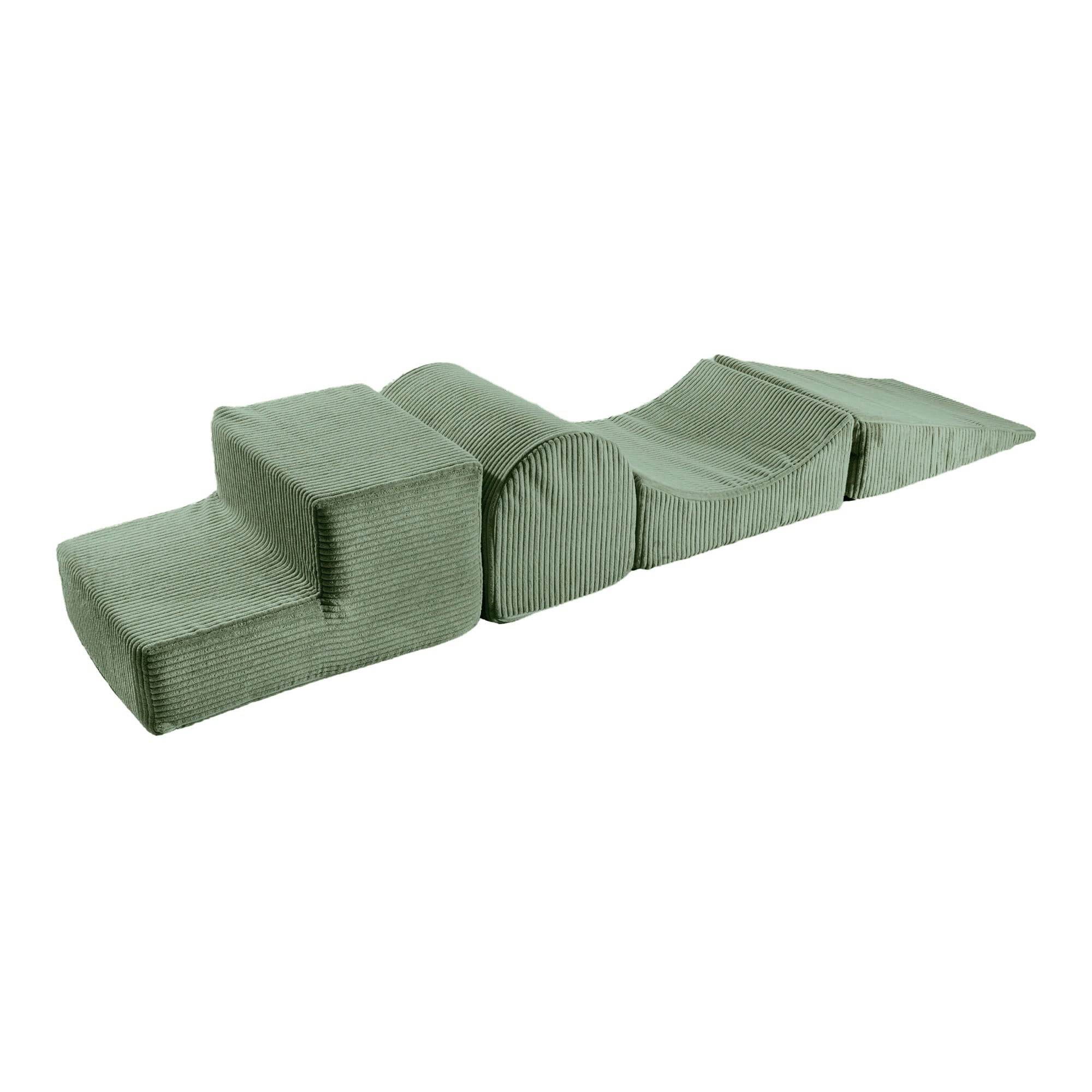 Design4Kids Schaumspielset Jewel Cord mit 4 Elementen - classic olive