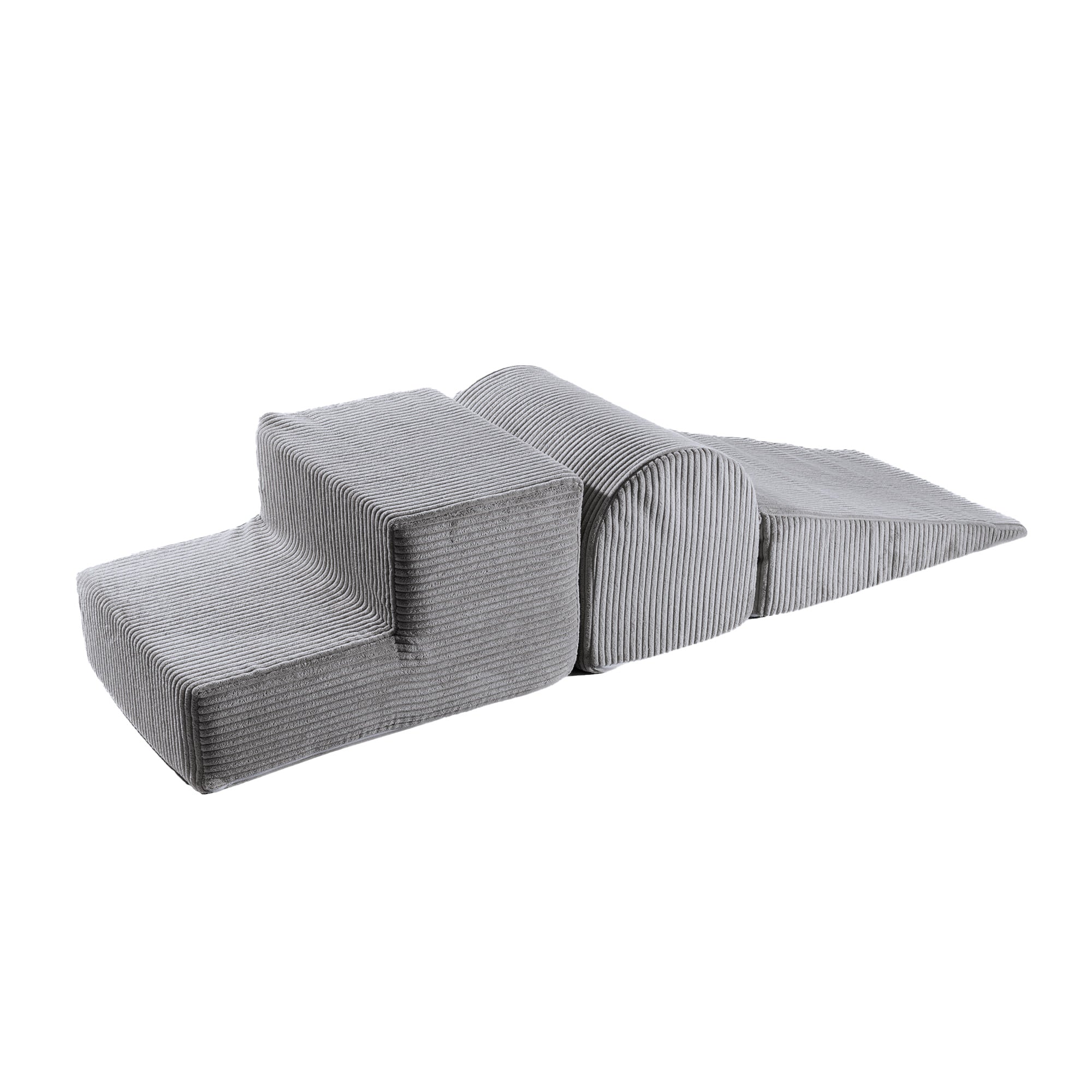 Design4Kids Schaumspielset Jewel Cord mit 3 Elementen - marble gray