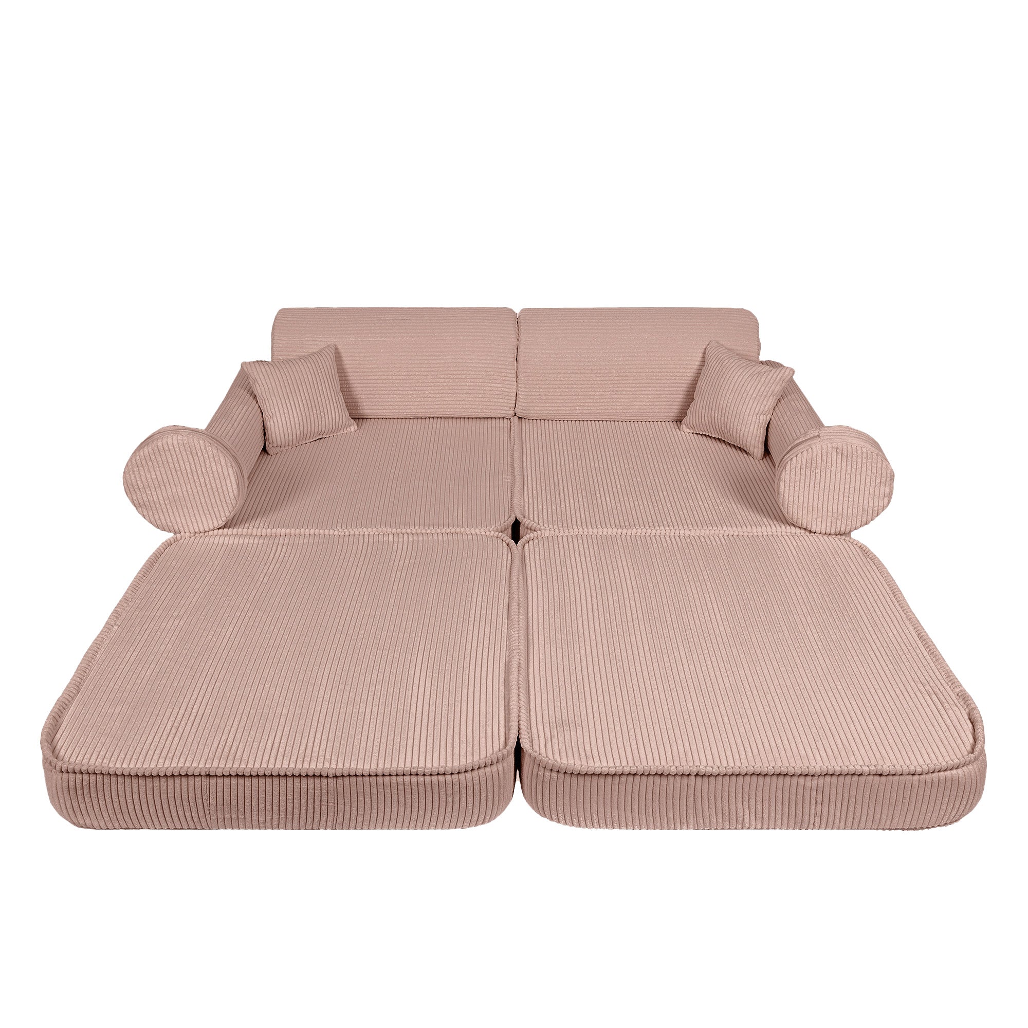 Design4Kids Spielsofa Jewel Max Cord - blushed rose