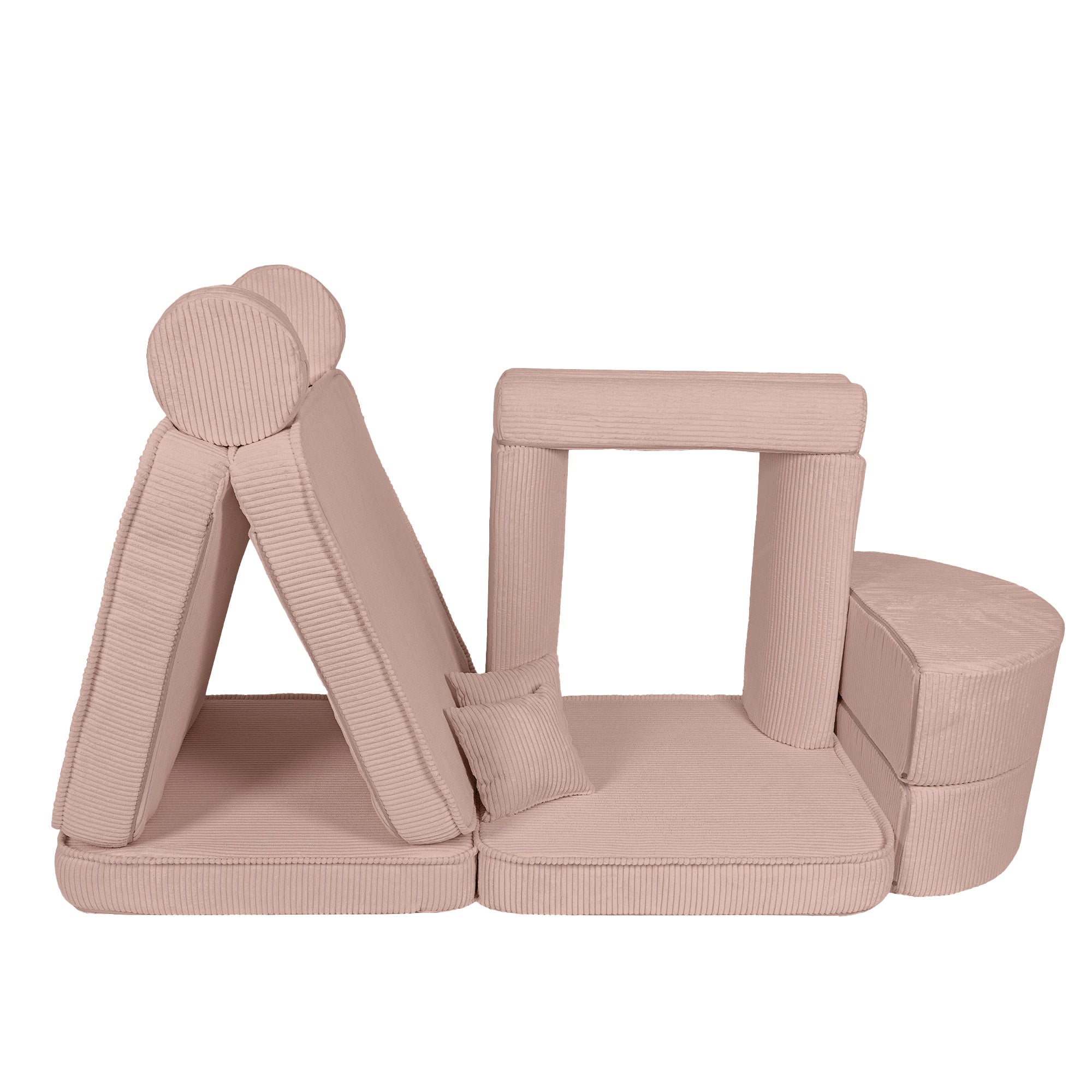 Design4Kids Spielsofa Jewel Max Cord - blushed rose
