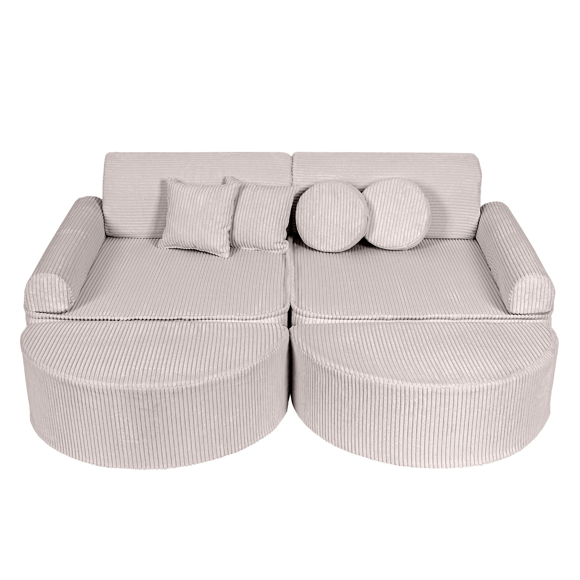 Design4Kids Spielsofa Jewel Max Cord - vintage beige