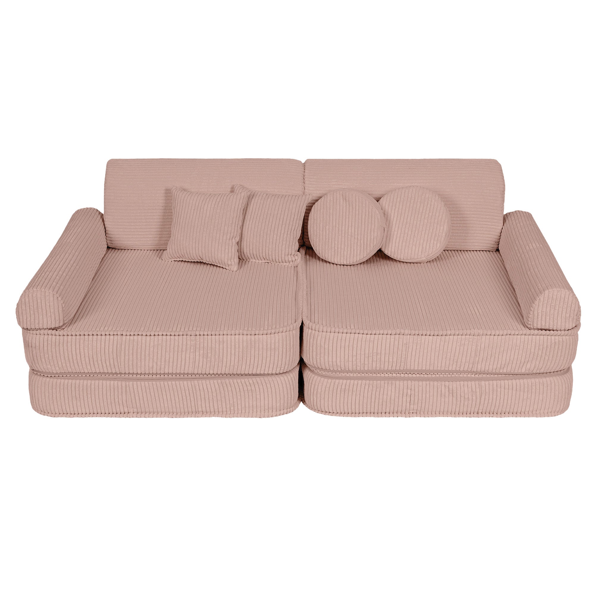 Design4Kids Spielsofa Jewel Max Cord - blushed rose