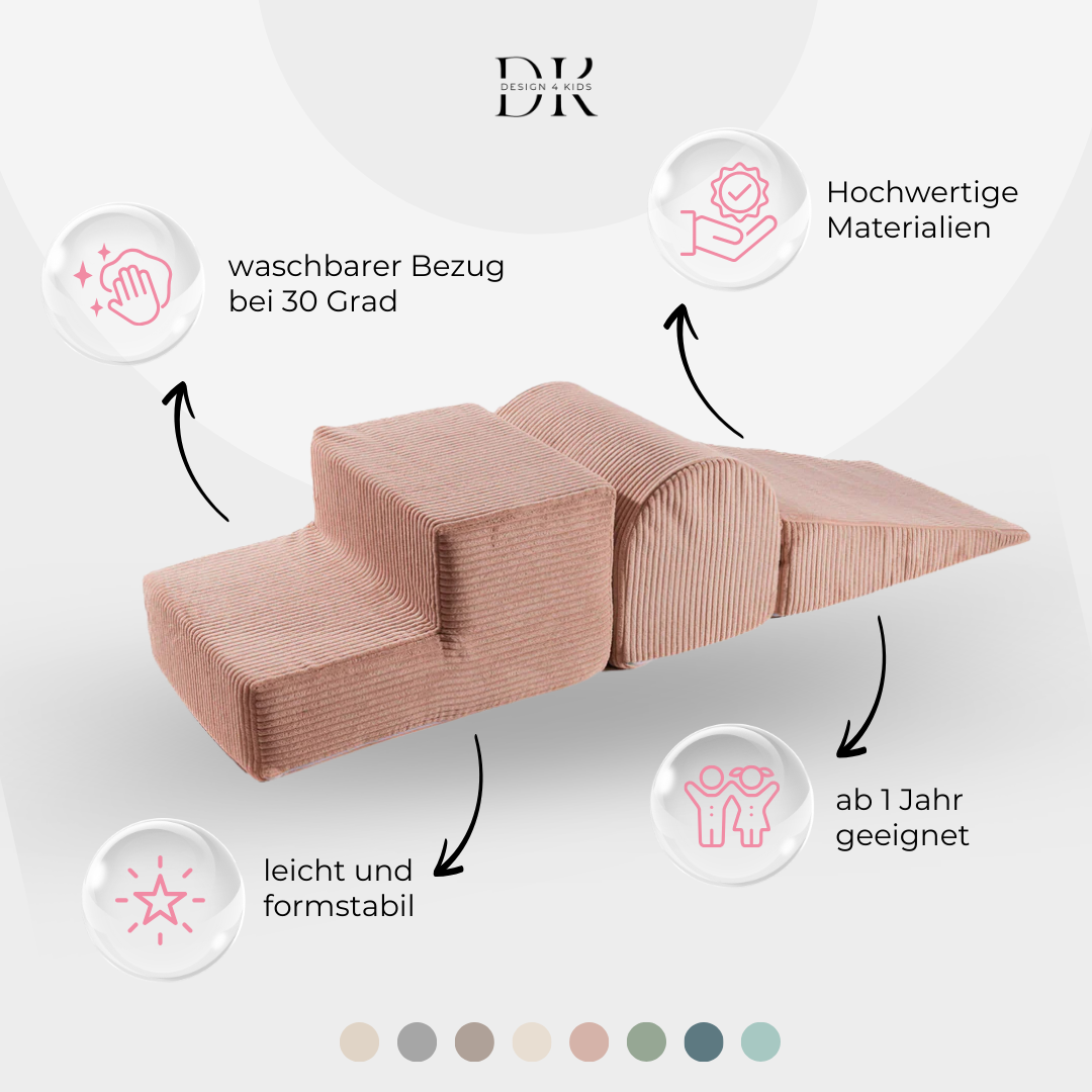 Design4Kids Schaumspielset Jewel Cord mit 3 Elementen