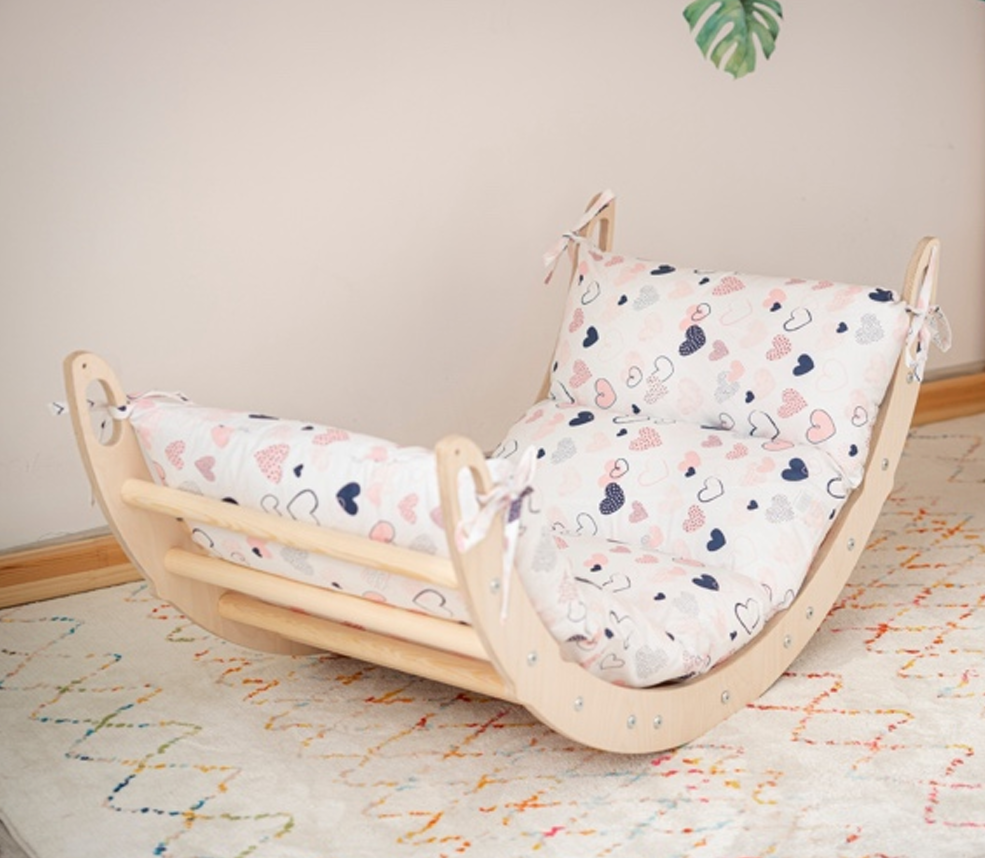 Design4Kids Wippkissen für Montessori Balancewippe XL