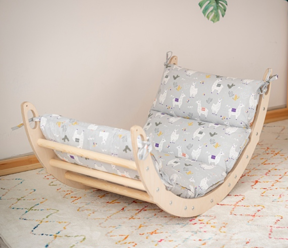 Design4Kids Wippkissen für Montessori Balancewippe XL