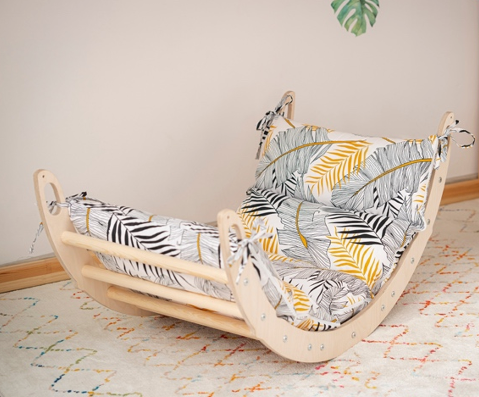 Design4Kids Wippkissen für Montessori Balancewippe XL