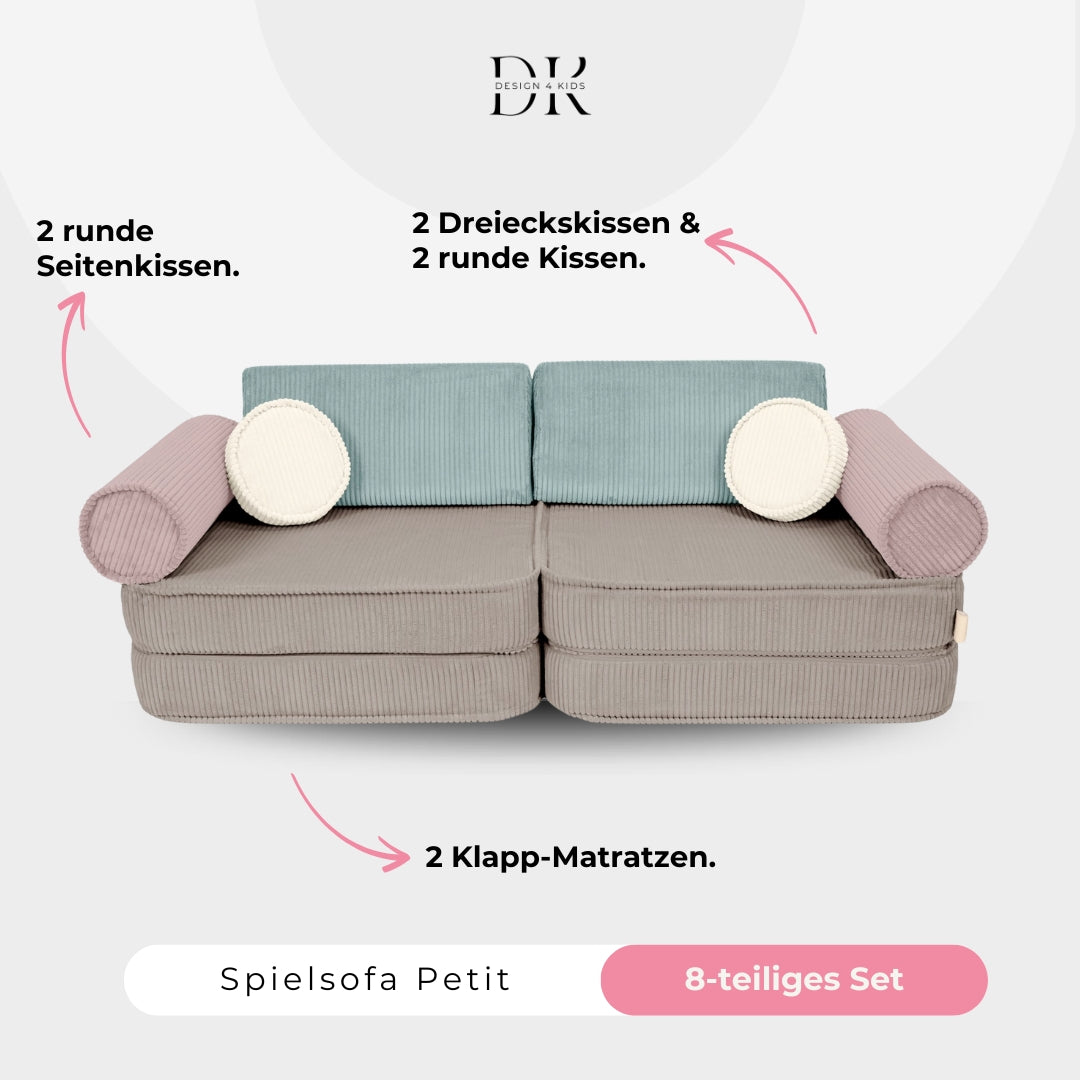 Design4Kids Spielsofa Cord Petit