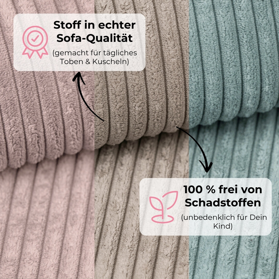 Design4Kids Spielsofa Cord Petit