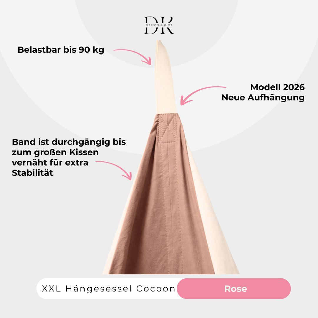Design4Kids XXL Hängesessel Cocoon