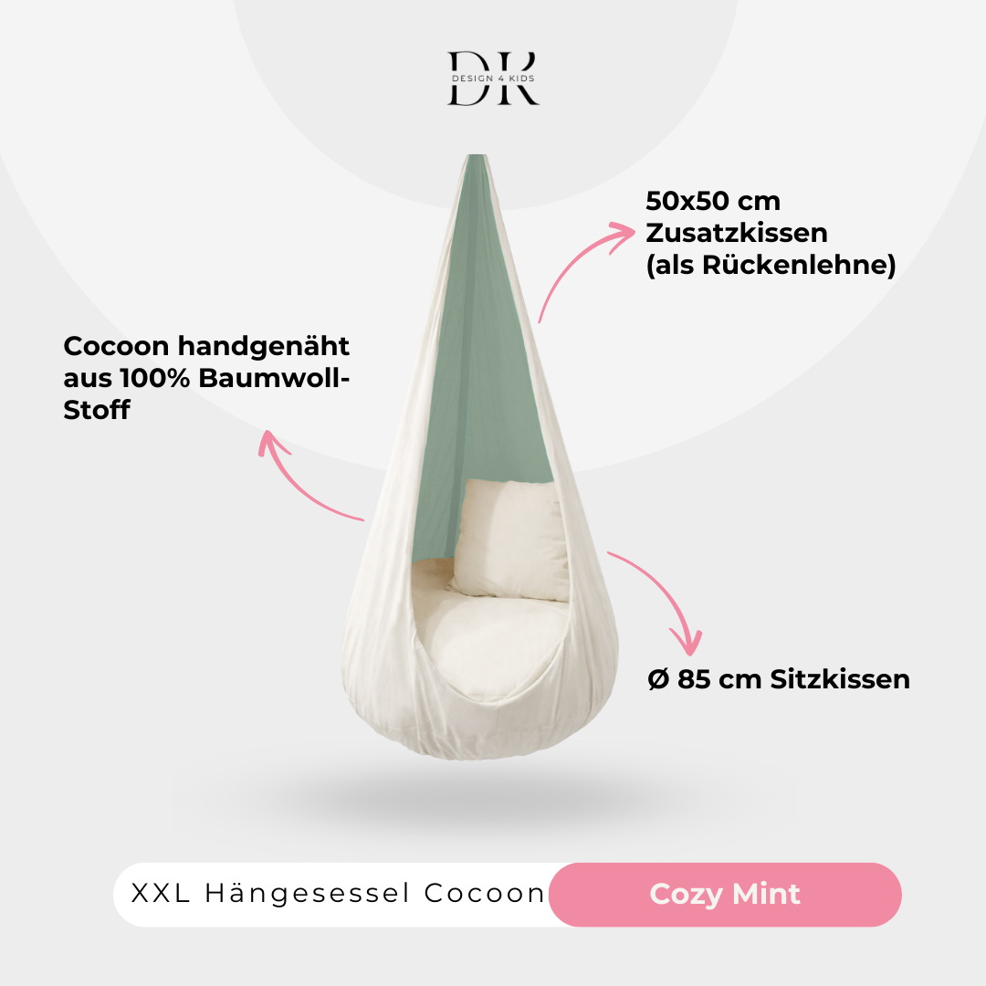 Design4Kids XXL Hängesessel Cocoon