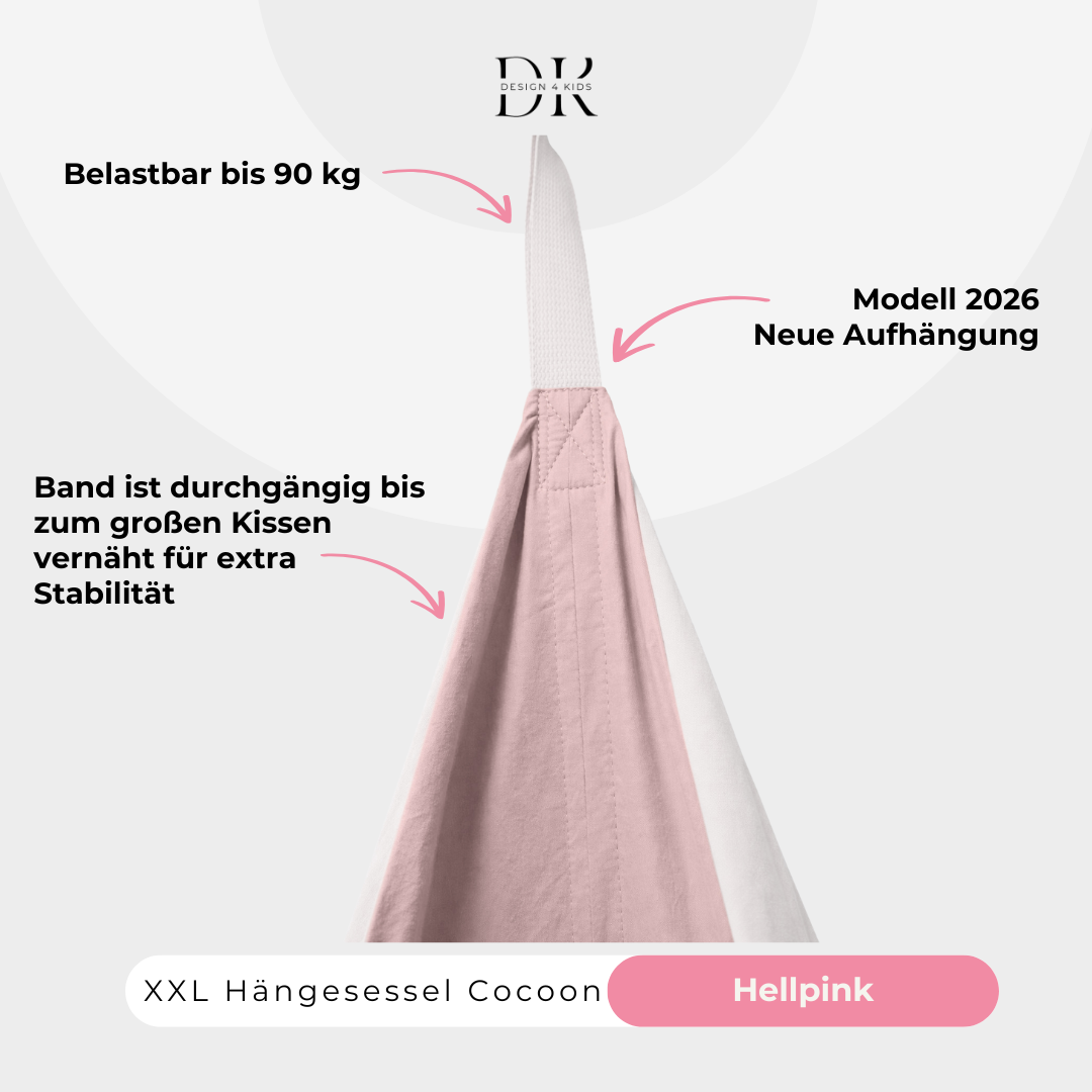Design4Kids XXL Hängesessel Cocoon