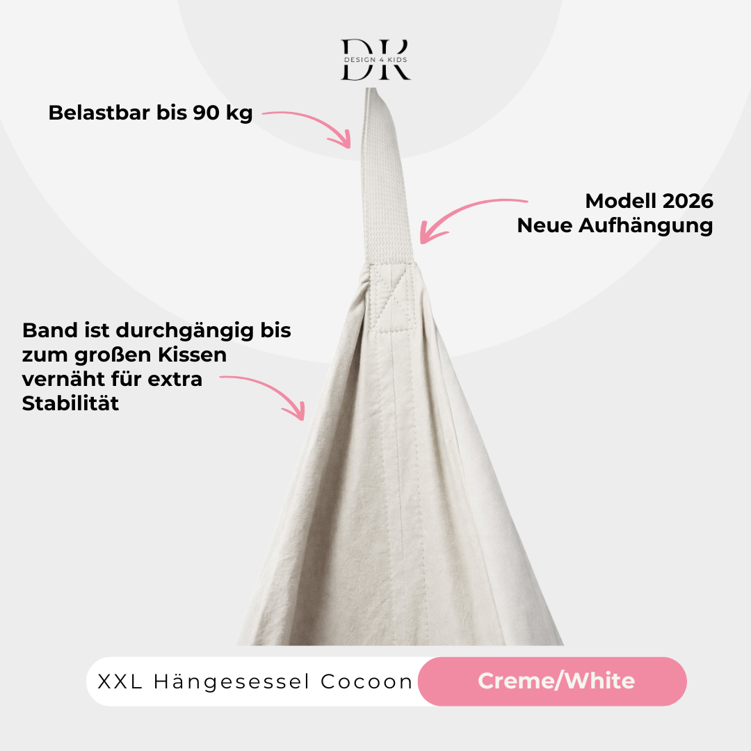 Design4Kids XXL Hängesessel Cocoon