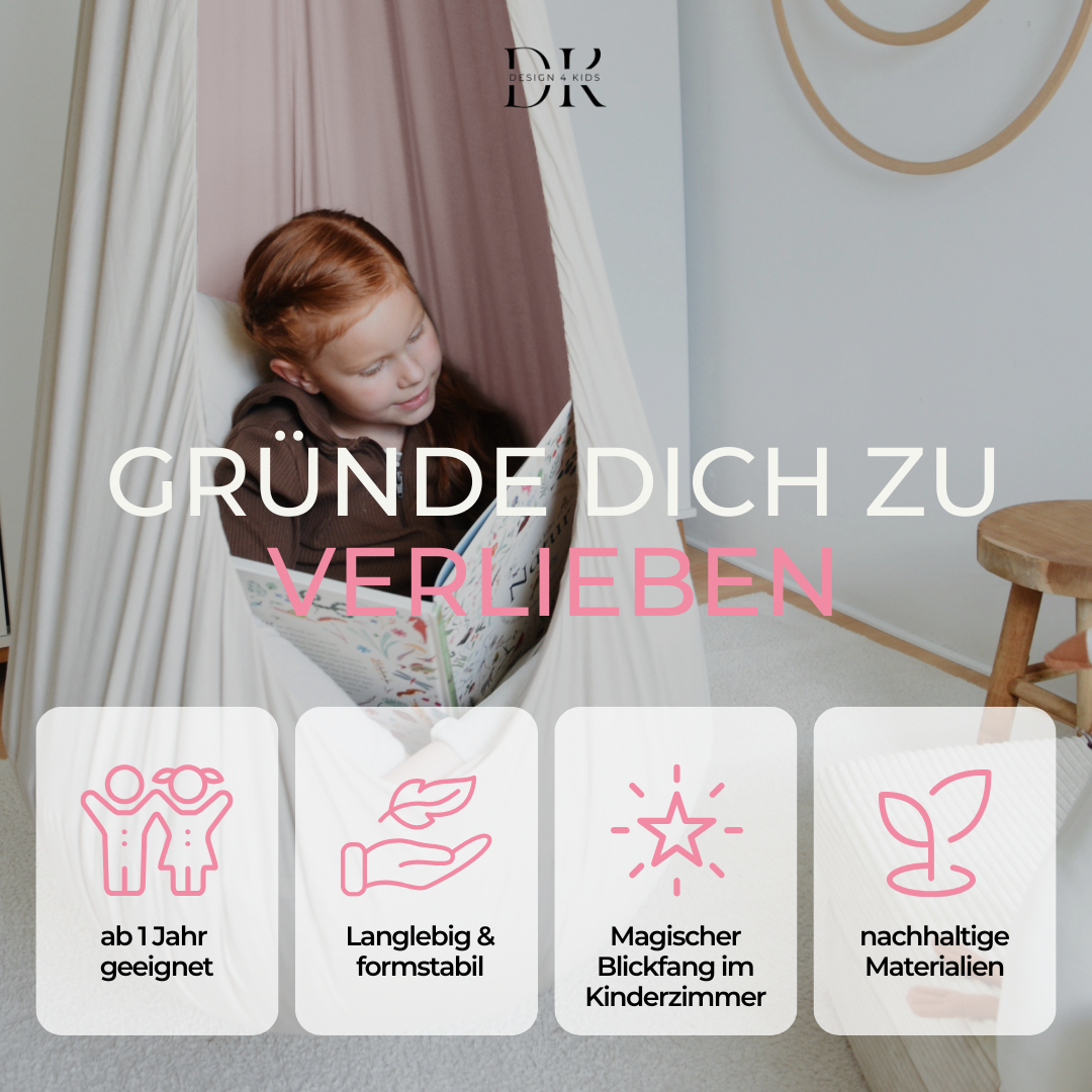 Design4Kids XXL Hängesessel Cocoon