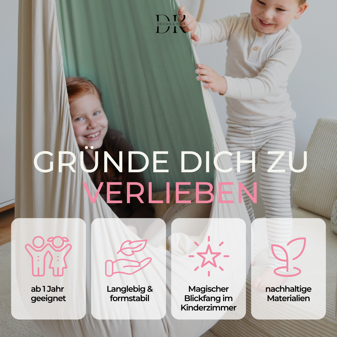 Design4Kids XXL Hängesessel Cocoon