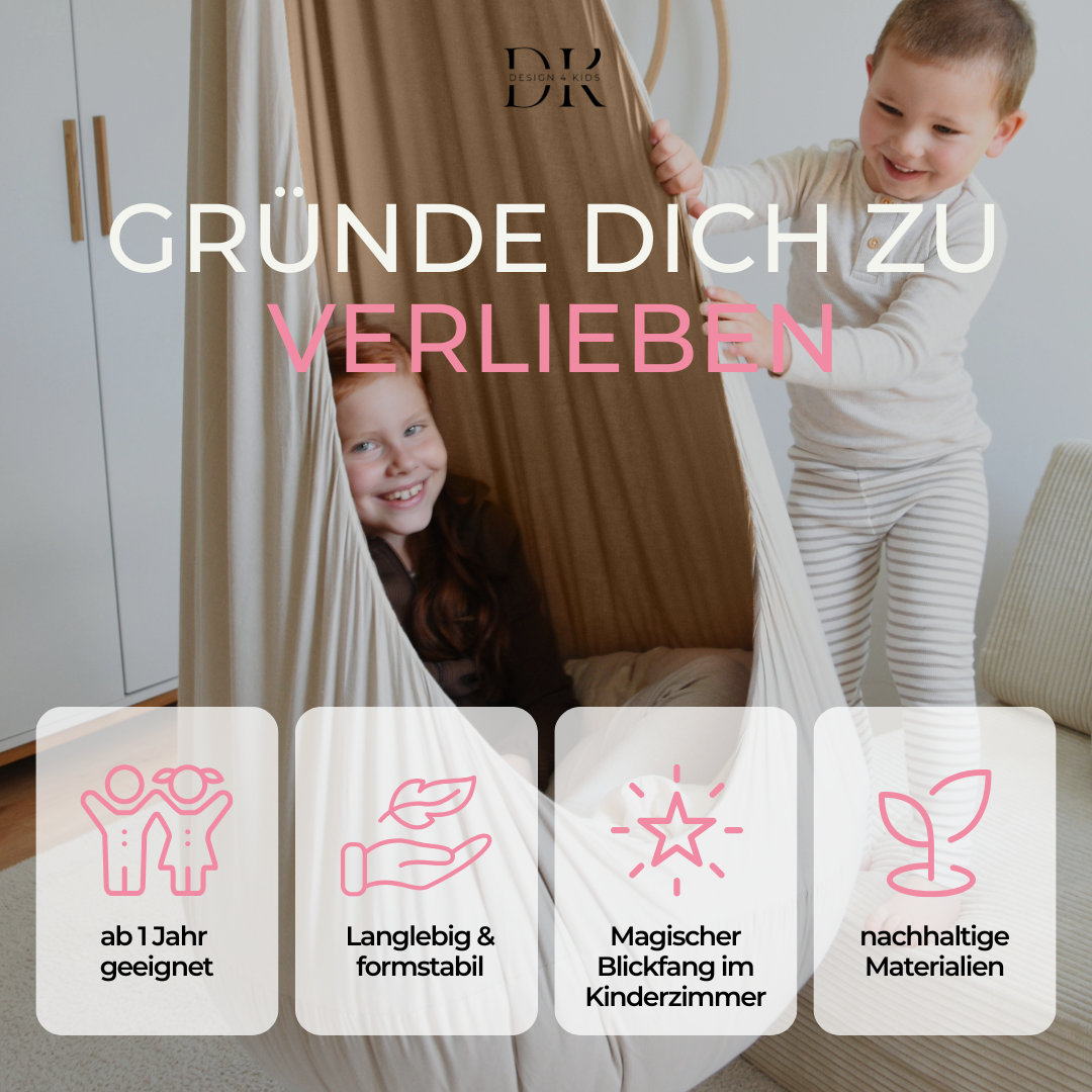 Design4Kids XXL Hängesessel Cocoon