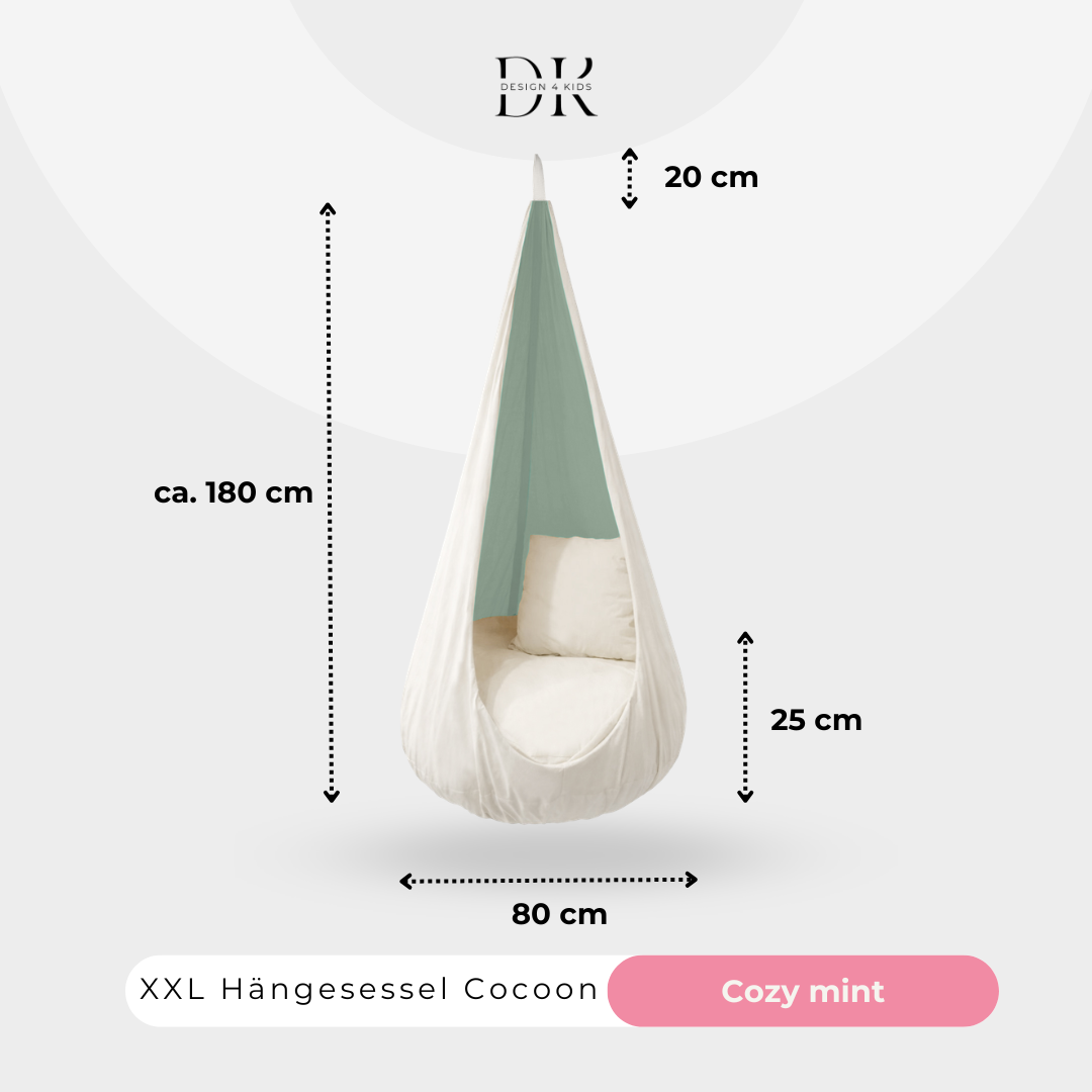 Design4Kids XXL Hängesessel Cocoon