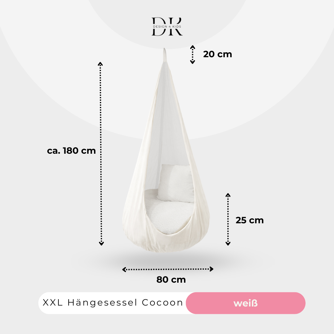 Design4Kids XXL Hängesessel Cocoon