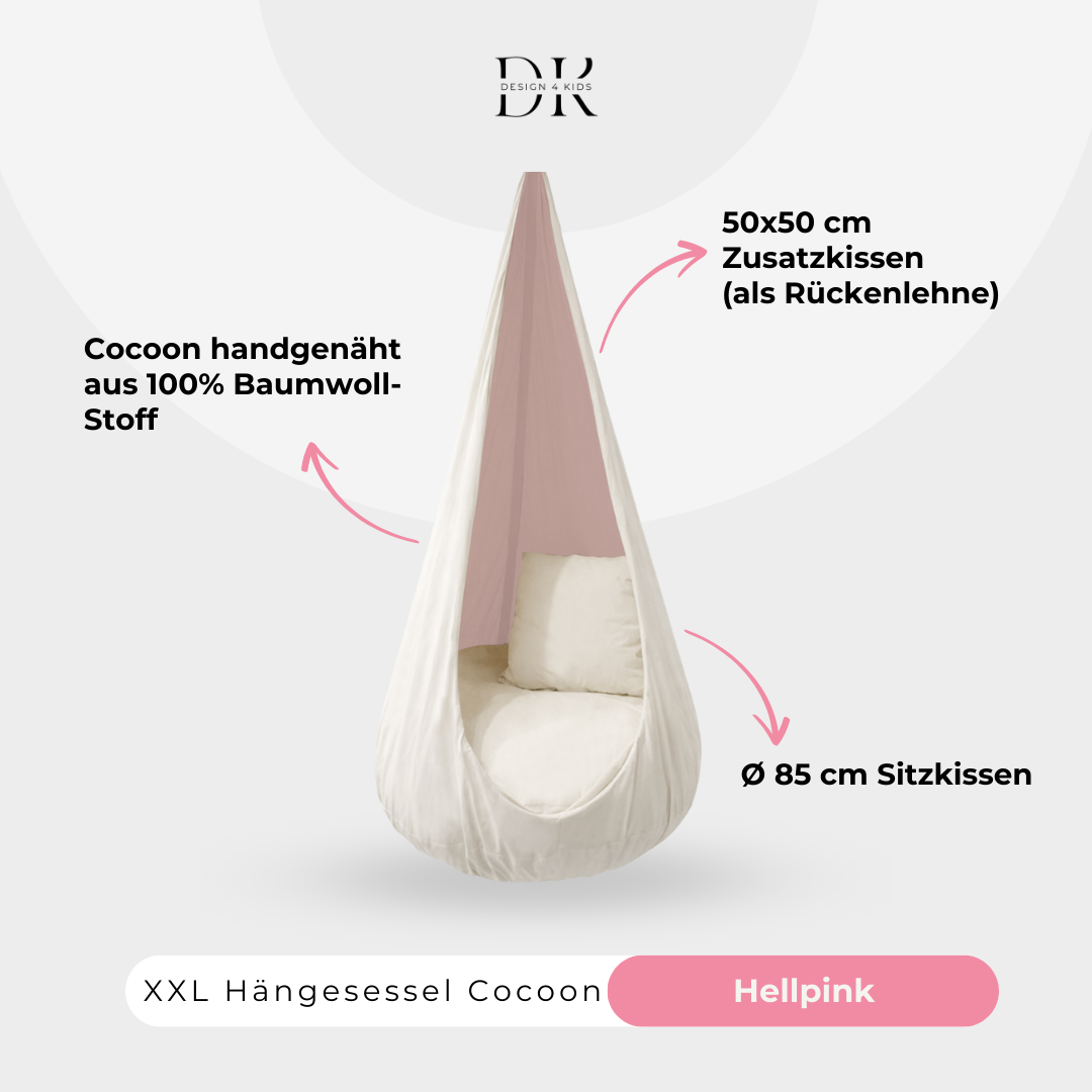 Design4Kids XXL Hängesessel Cocoon