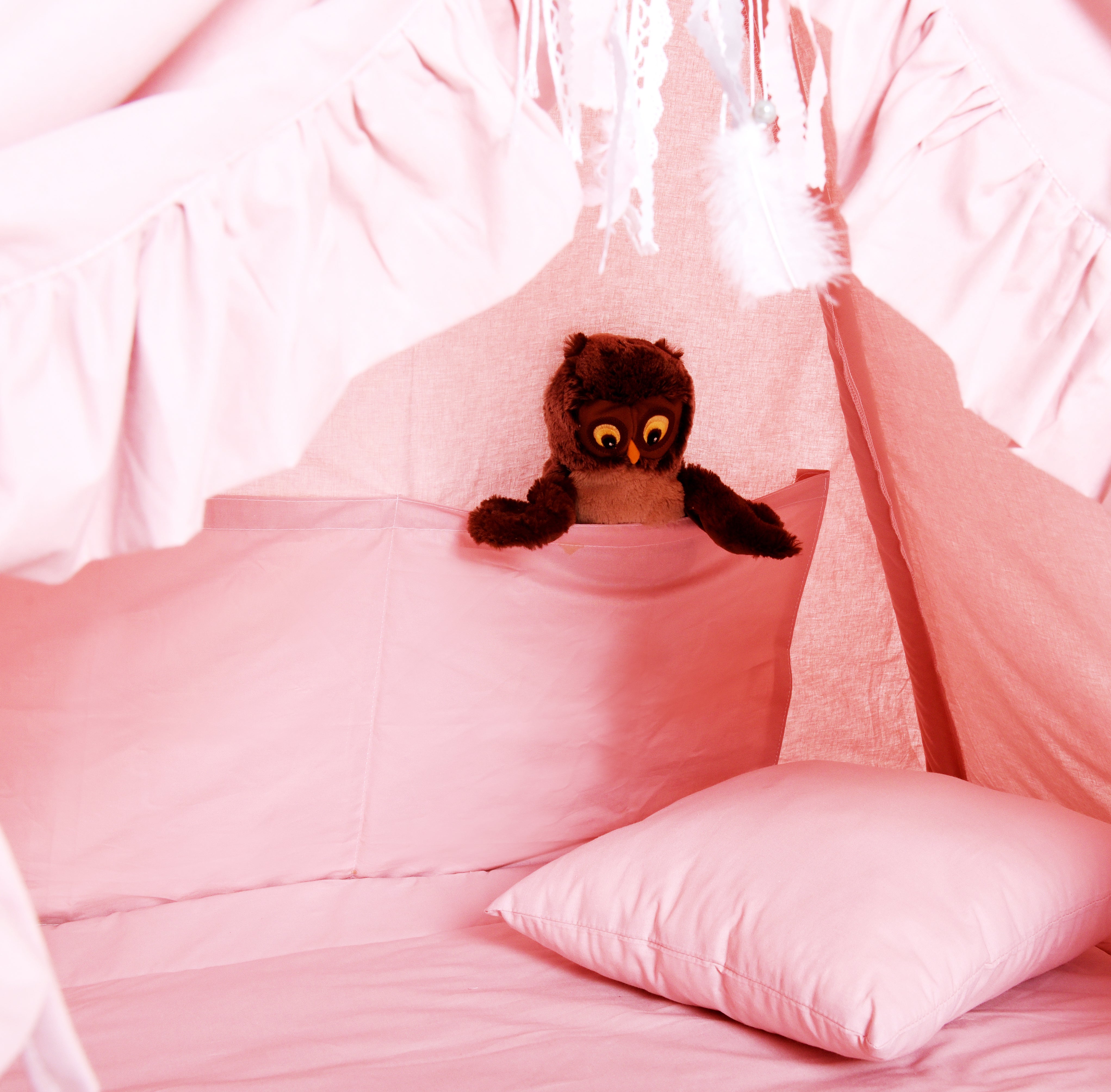 Design4Kids Tipi-Zelt L-Set Candy Paradise - rosa