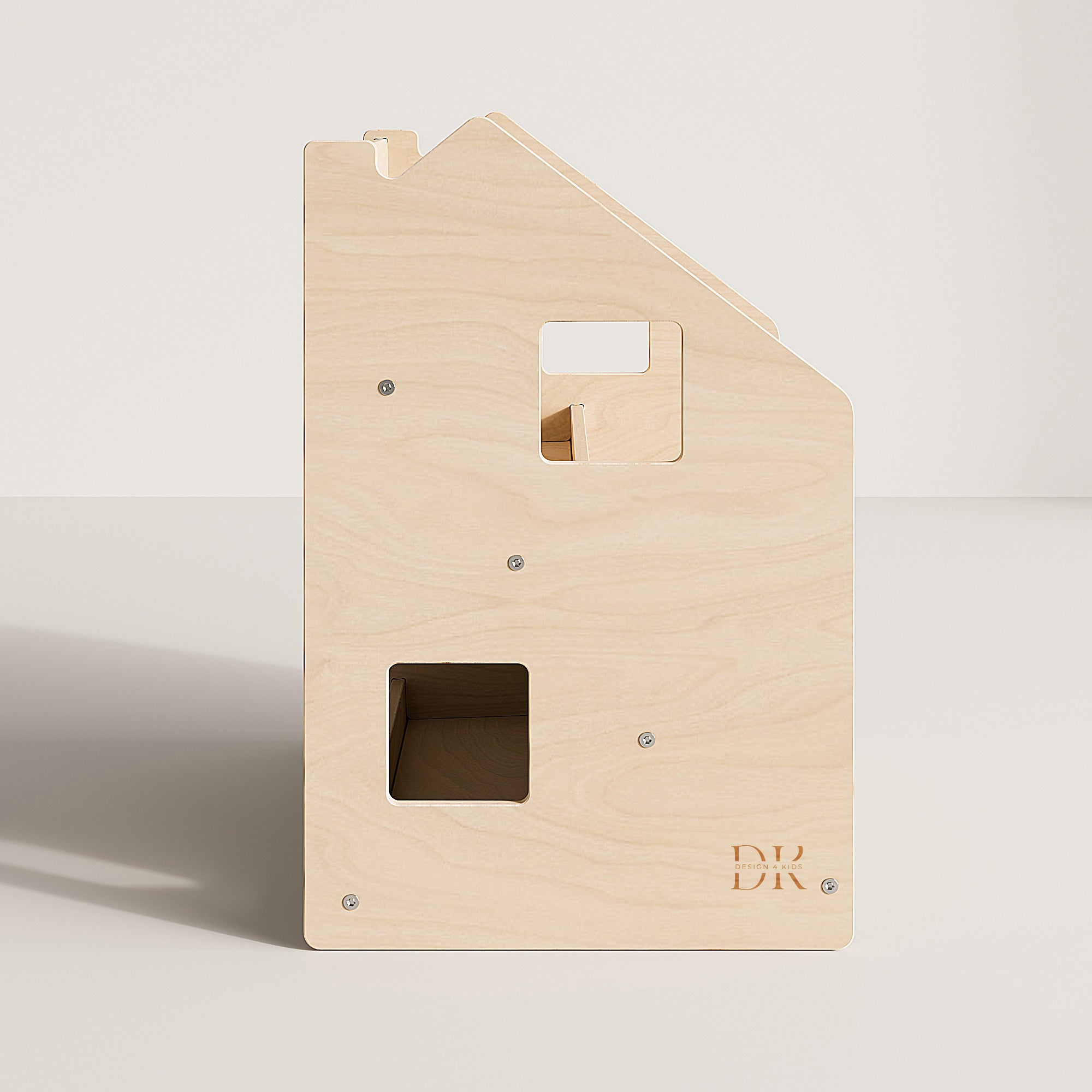 Design4Kids Montessori Bücherregal für Kinder – Natur