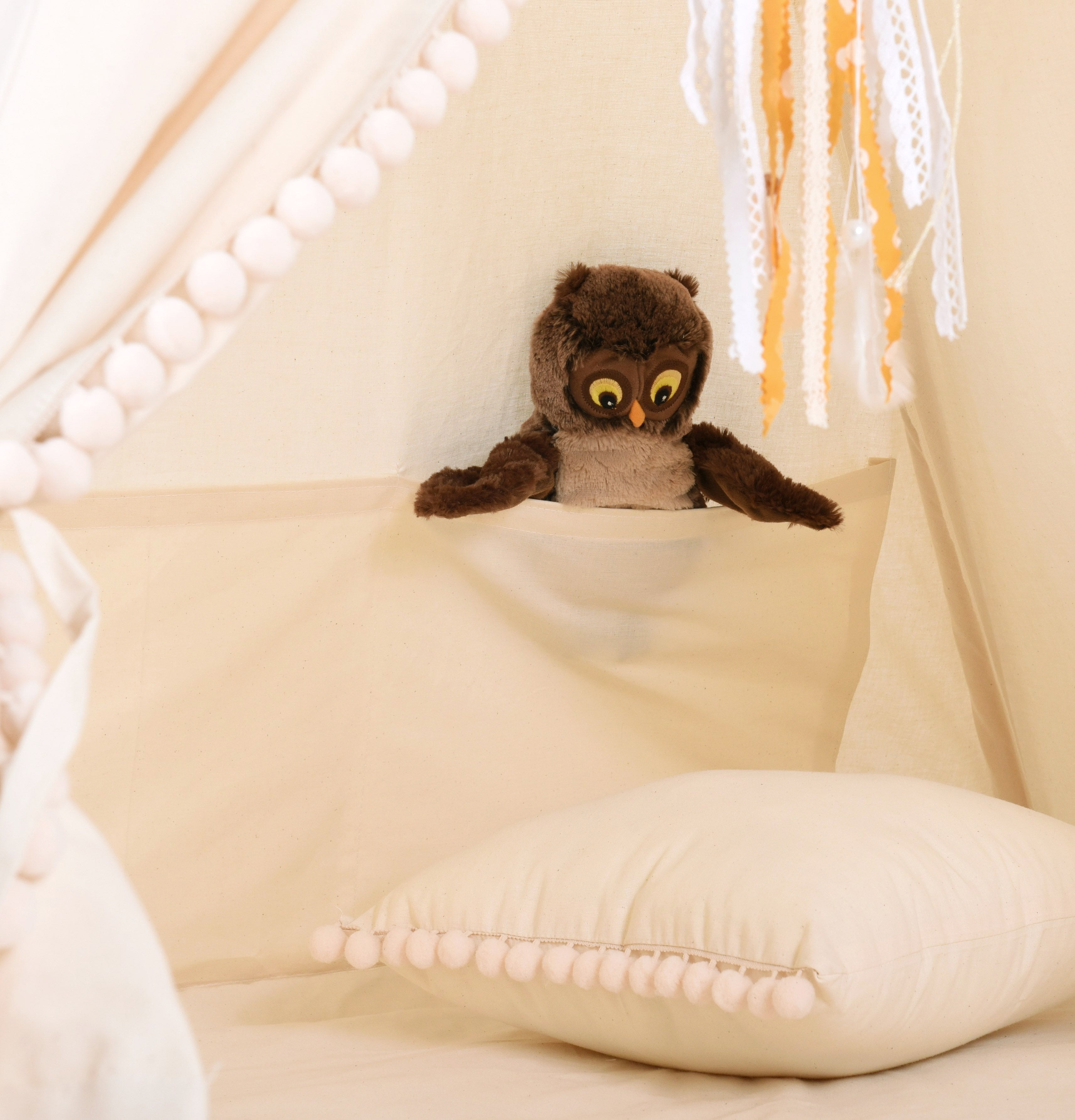 Design4Kids Tipi-Zelt L-Set Creamy Cloud - creme