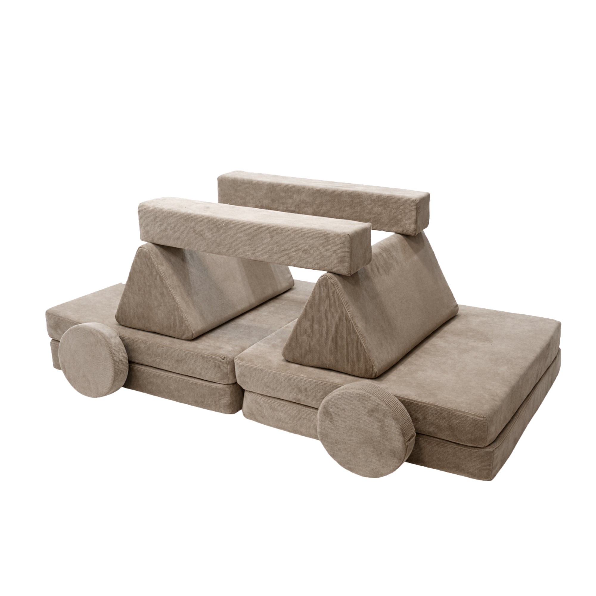 Design4Kids XXL Spielsofa Slim-Cord Grande