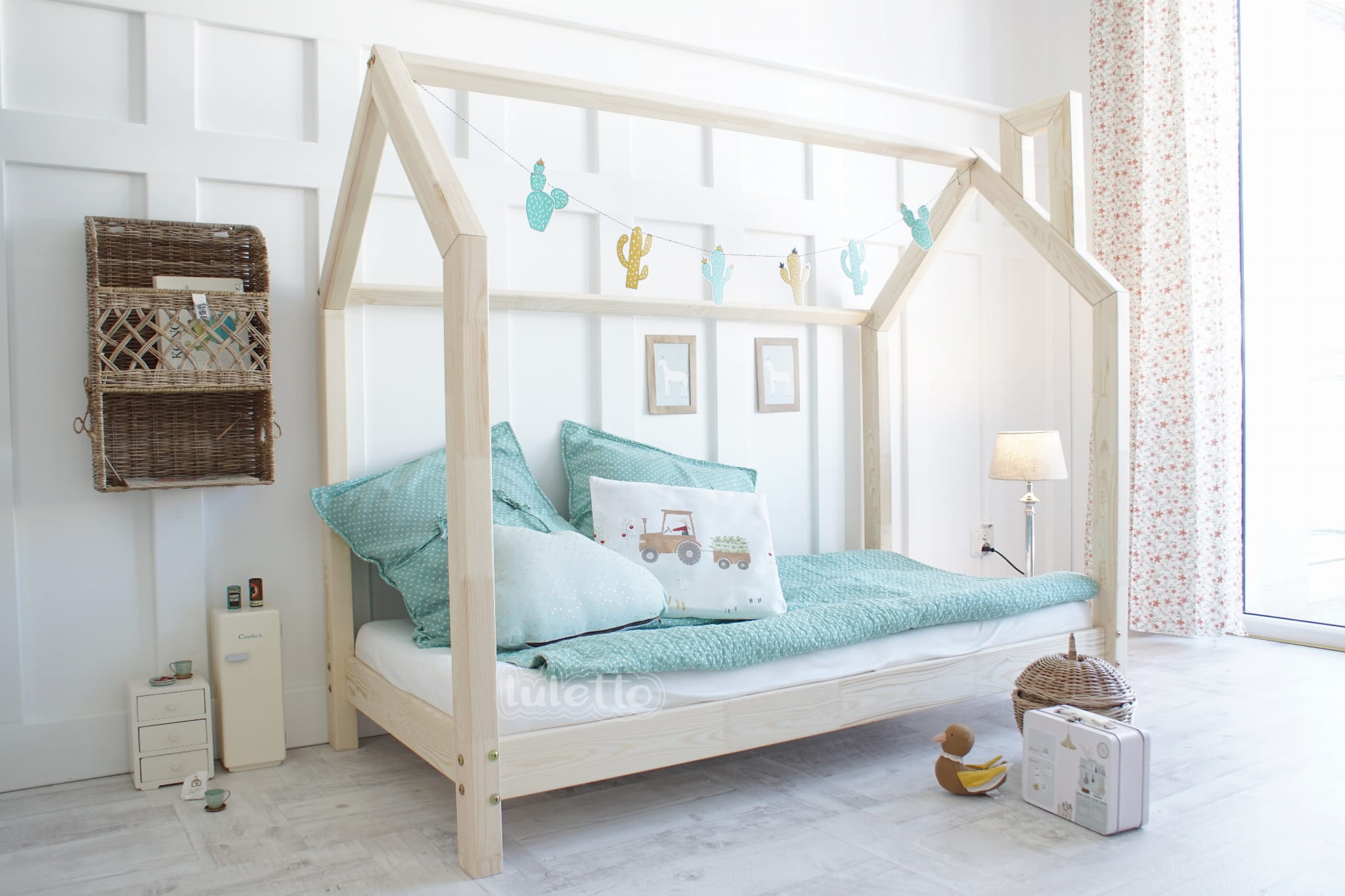 Design4Kids Hausbett Farfalla komfort