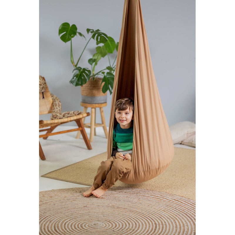 Design4Kids Hängesessel Cocoon Hop Sa Sa XL - braun