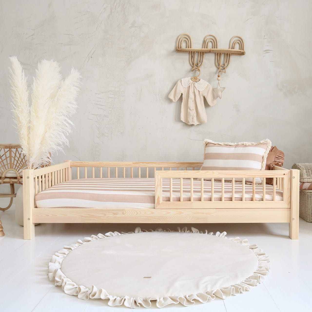 Design4kids Kinderbett Stellina Komfort - 160x80 Natur