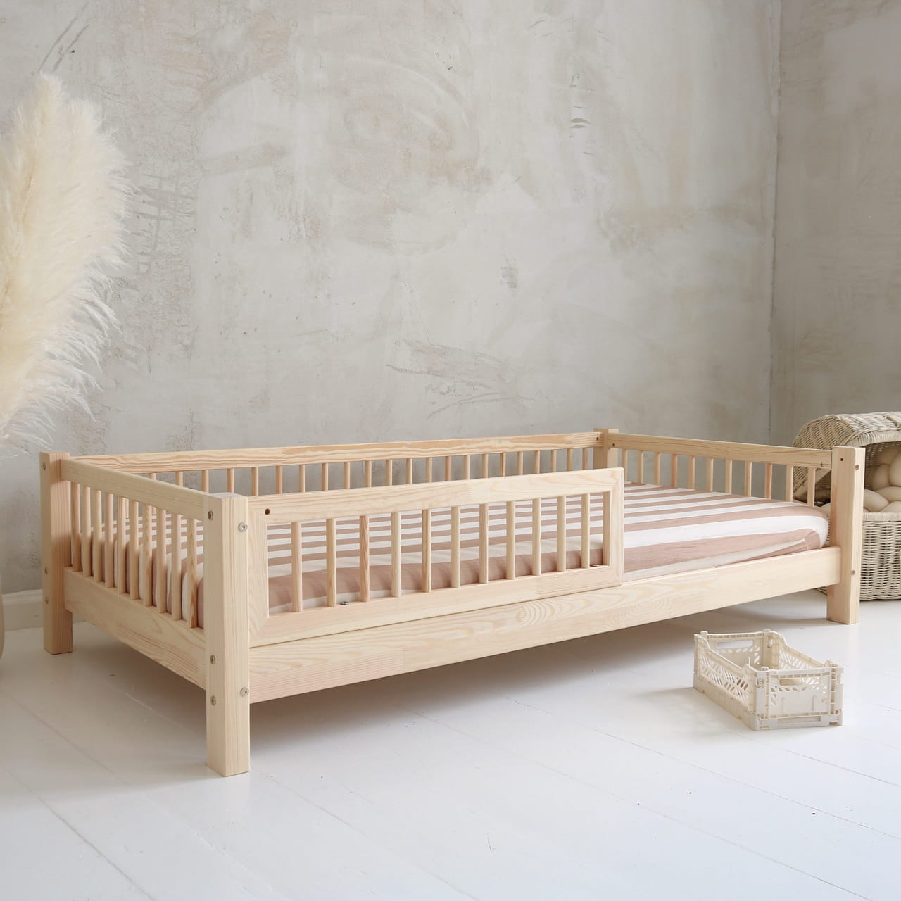 Design4kids Kinderbett Stellina Komfort - 160x80 Natur