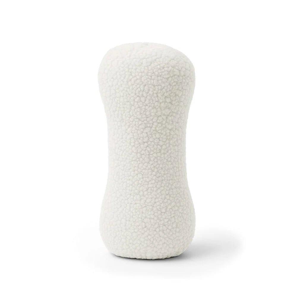 Design4Kids Buchstaben-Kissen Teddy - creme/weiß